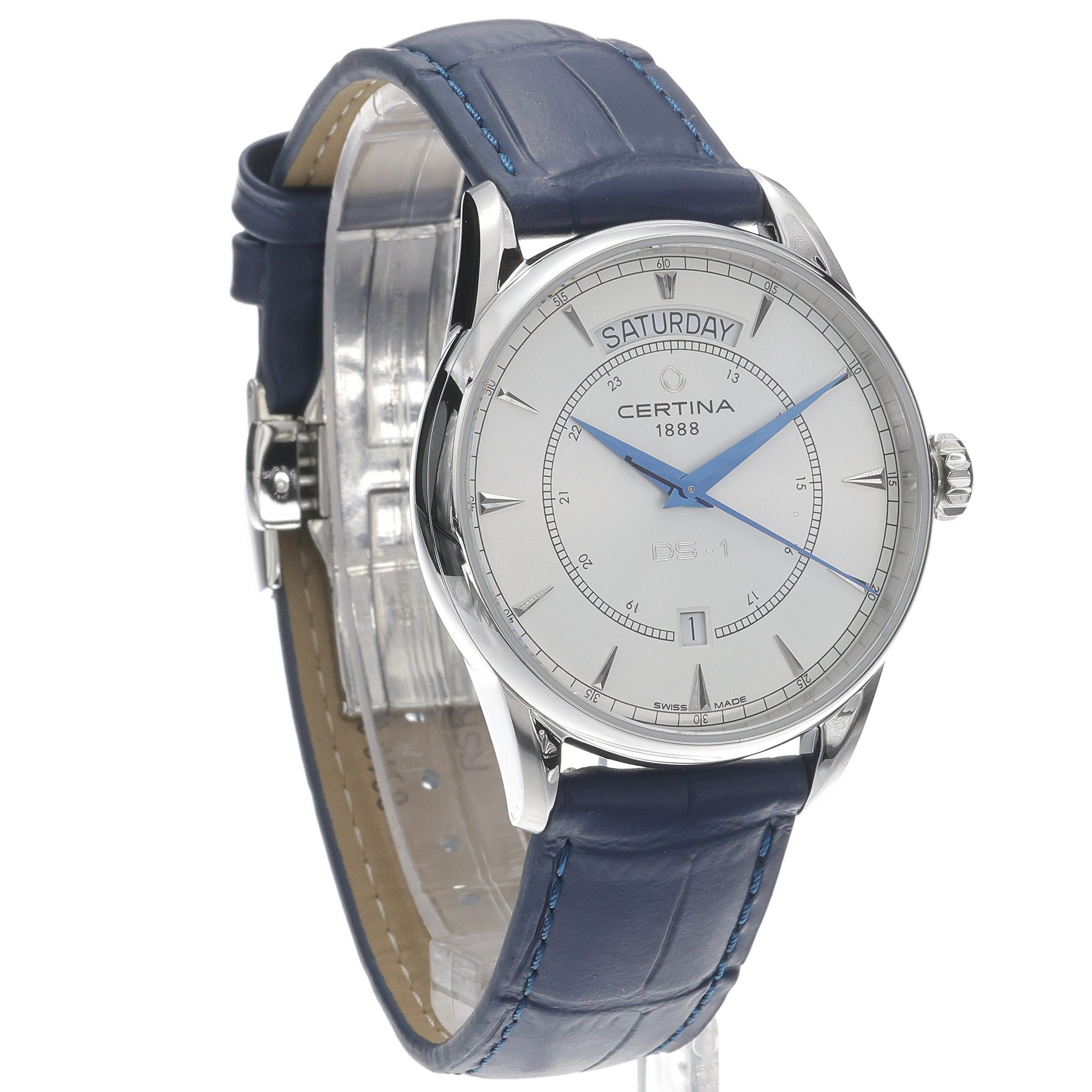 Certina C0294301601100 zegarek męski klasyczny DS-1 pasek