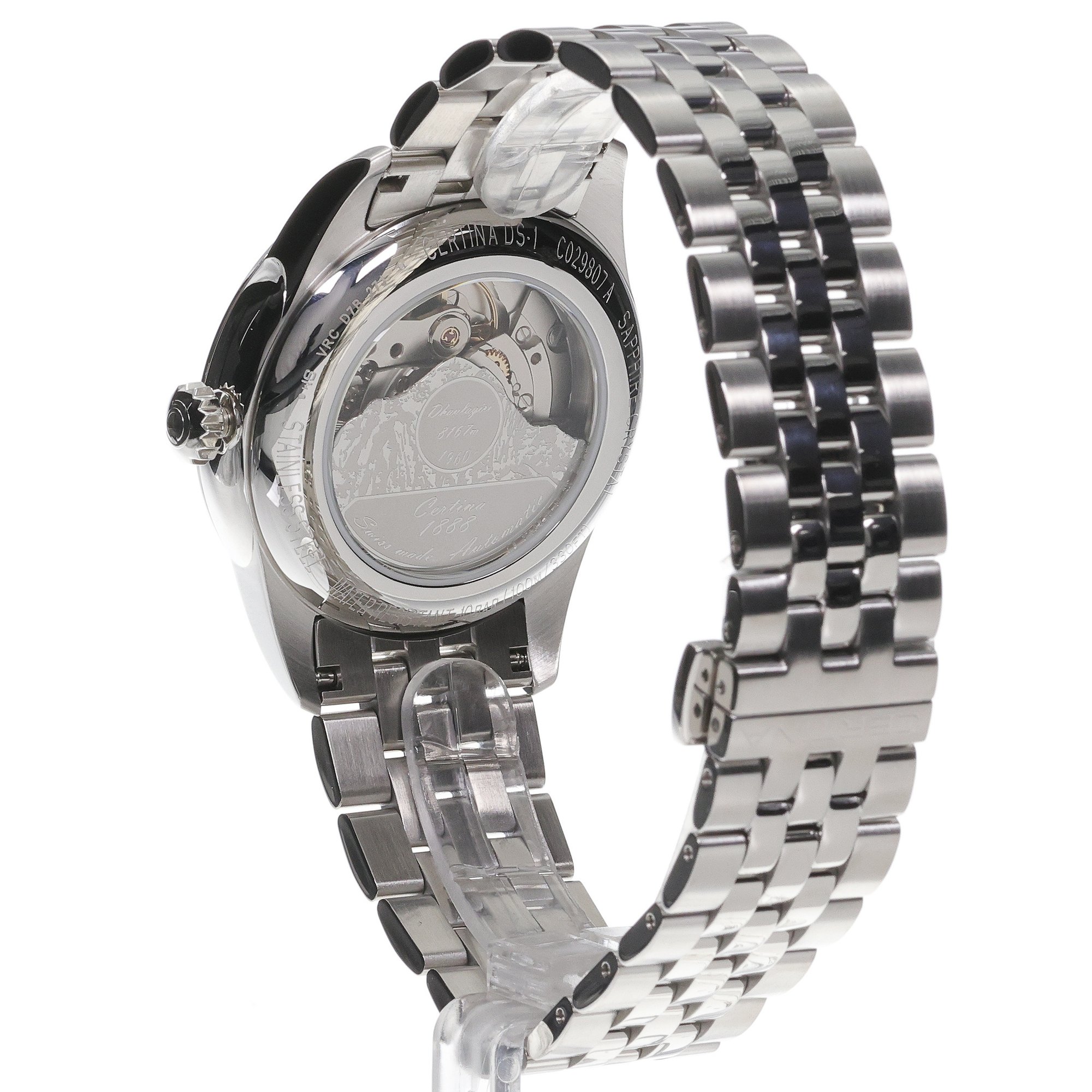 Certina C0298071103160 DS-1 Powermatic 80 40mm zegarek klasyczny DS-1 - miniatura 4