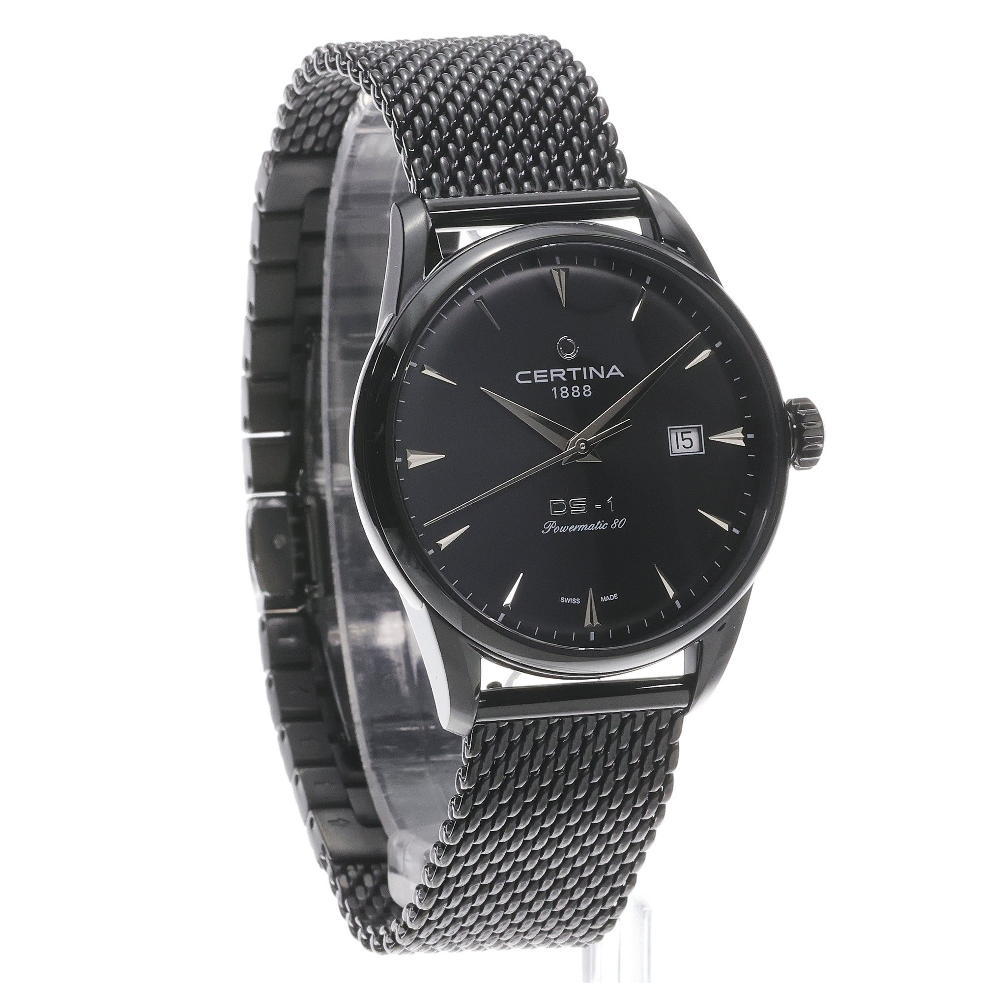Certina C0298073305100 zegarek męski DS-1 czarny