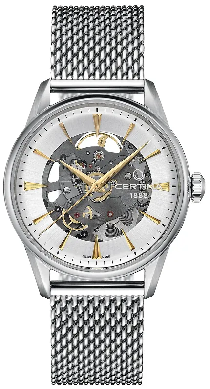 Certina C0299071103100 DS-1 DS-1 Skeleton - zdjęcie 1