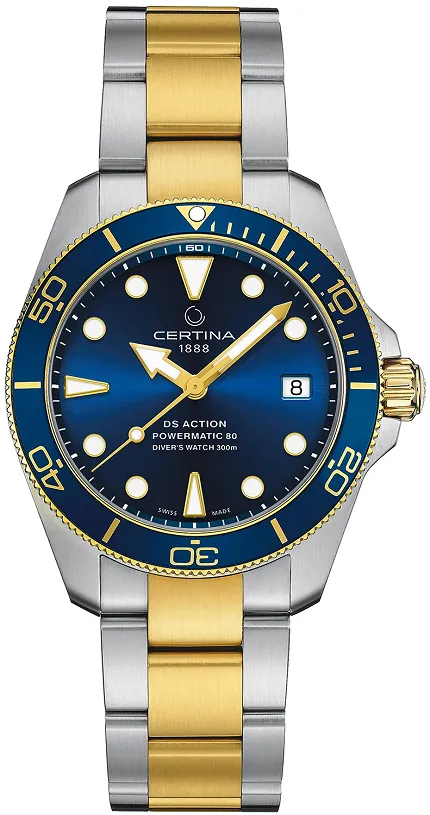 Certina C032.807.22.041.10 DS Action DS Action Diver 38mm Powermatic 80 Sea Turtle Conservancy Specia - zdjęcie 1