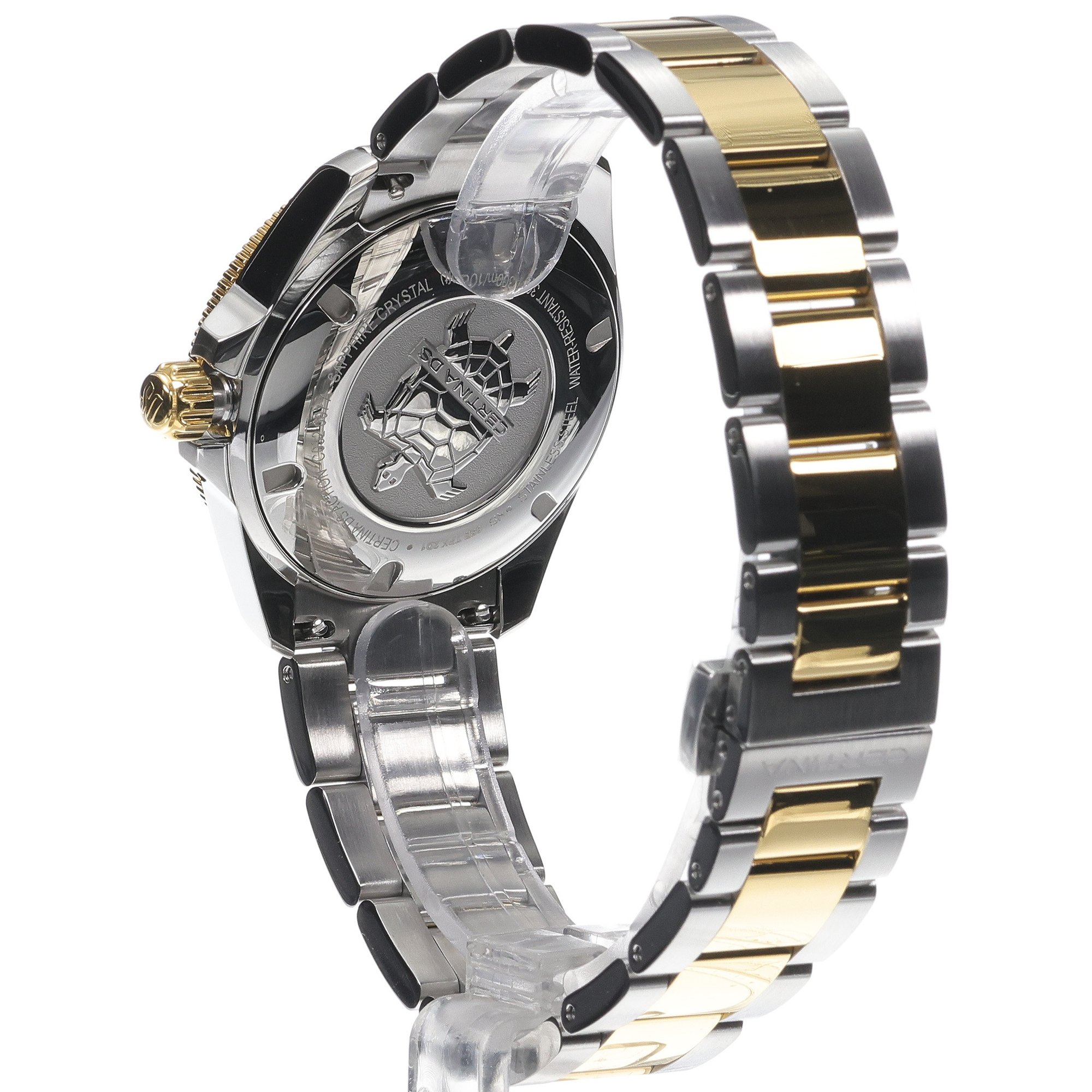 Certina C0320072211600 DS Action Lady Diamonds 35mm DS Action elegancki zegarek srebrny - miniatura 4