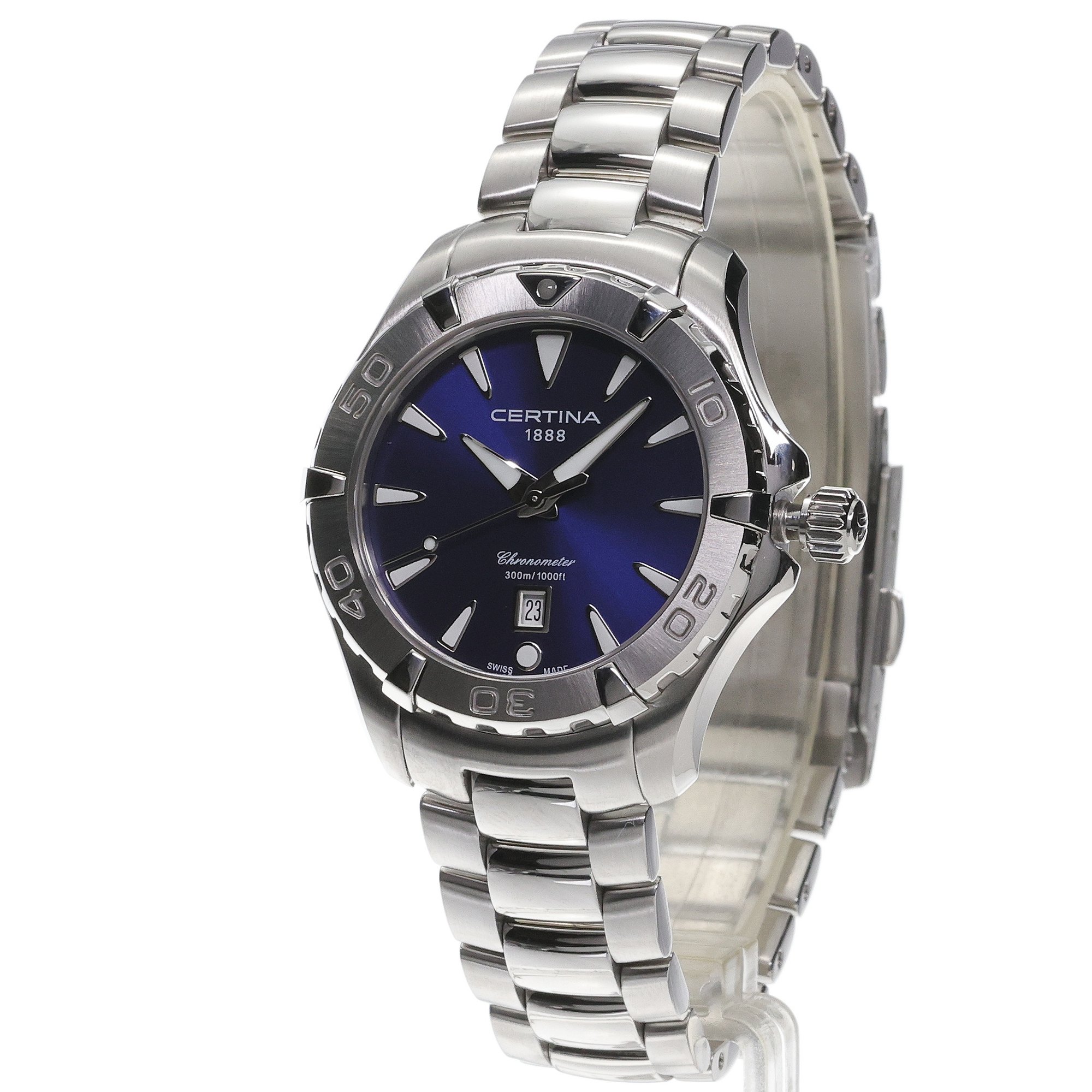 Certina C0322511104100 DS Action DS Action Lady 35mm zegarek damski klasyczny szafirowe