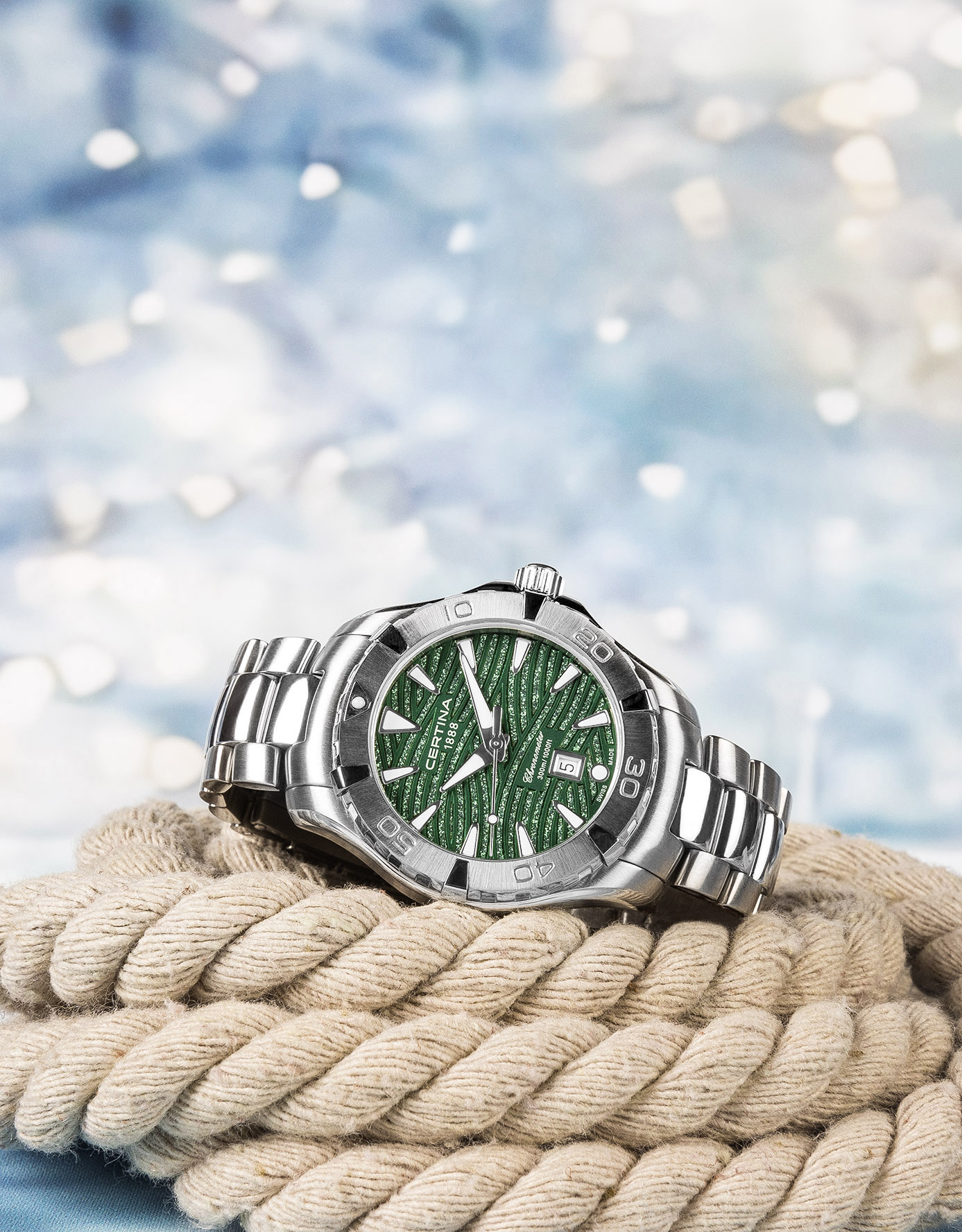 Certina C0322511109109 DS Action DS Action Lady zegarek damski klasyczny szafirowe - miniatura 10