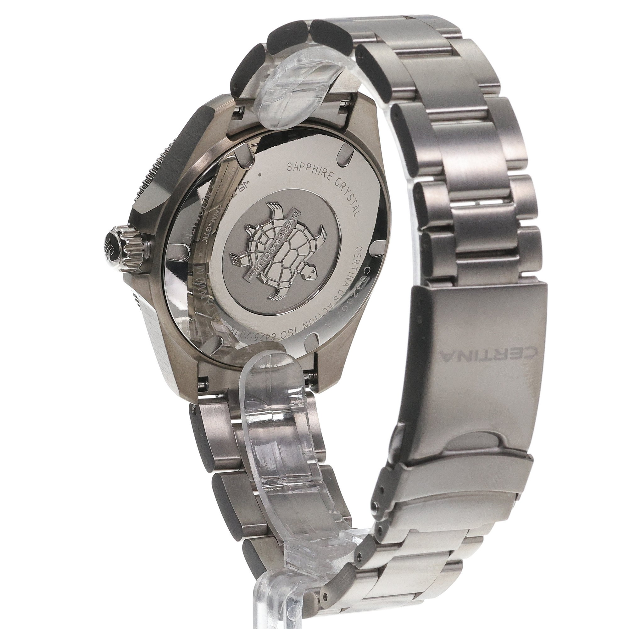 Certina C0328074408100 zegarek męski DS Action szary - miniatura 4