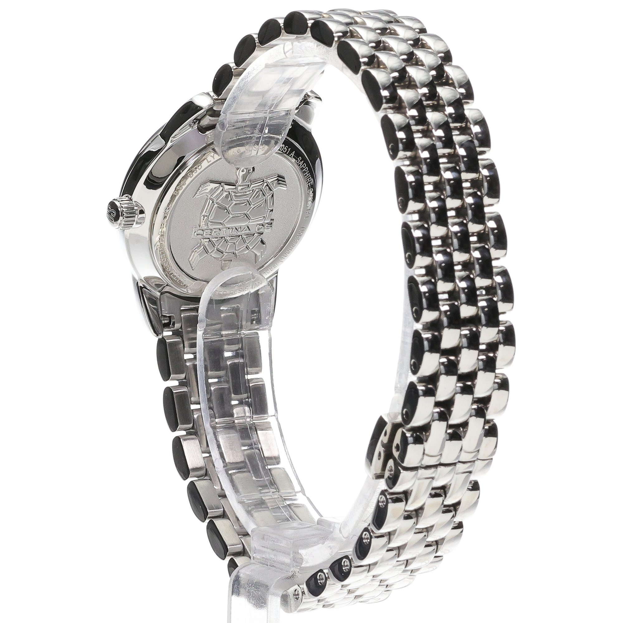 Certina C0330511105800 DS-8 DS-8 Lady 27mm zegarek damski klasyczny szafirowe - miniatura 4