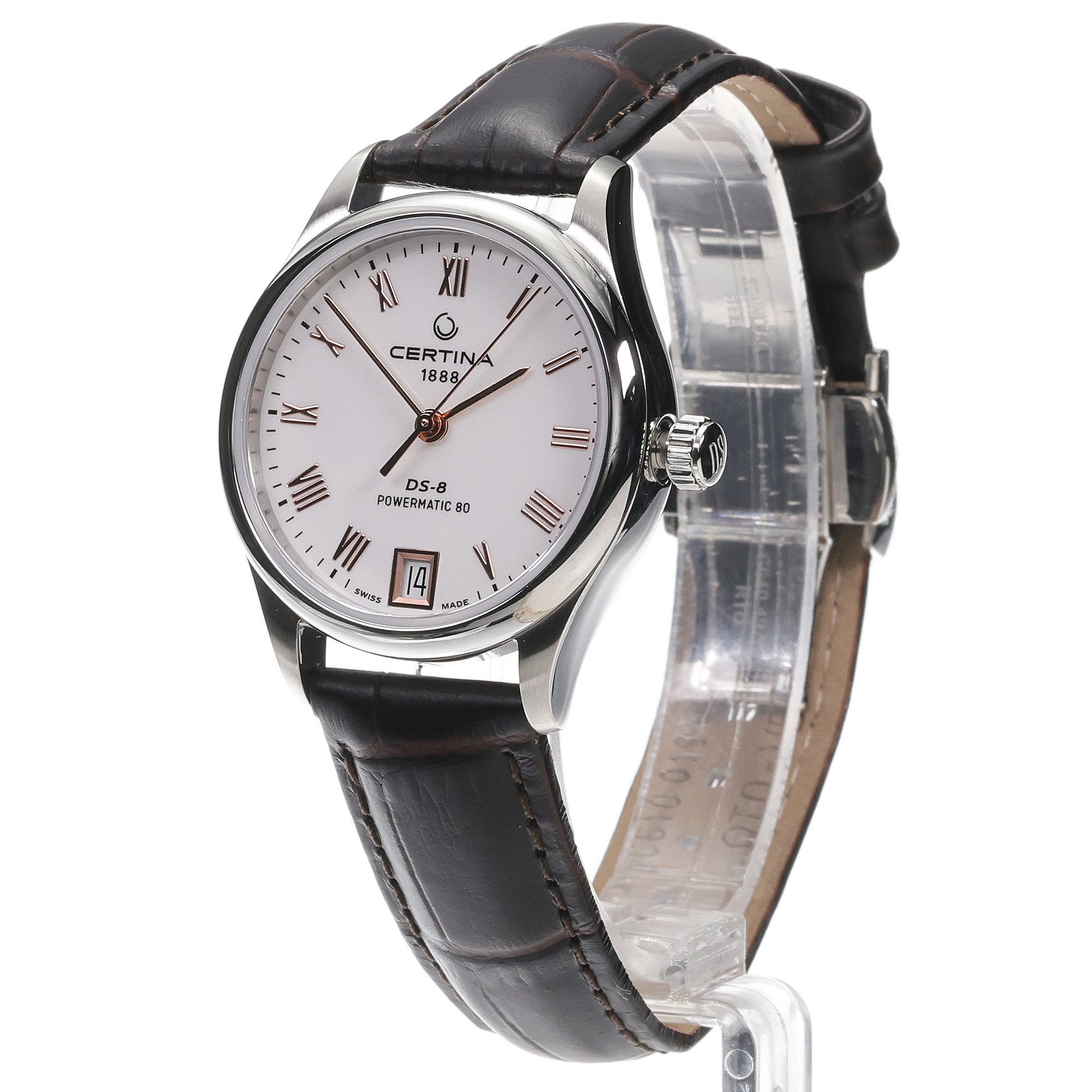 Certina C0332071601300 DS-8 Lady Powermatic 80 zegarek klasyczny DS-8 - miniatura 2
