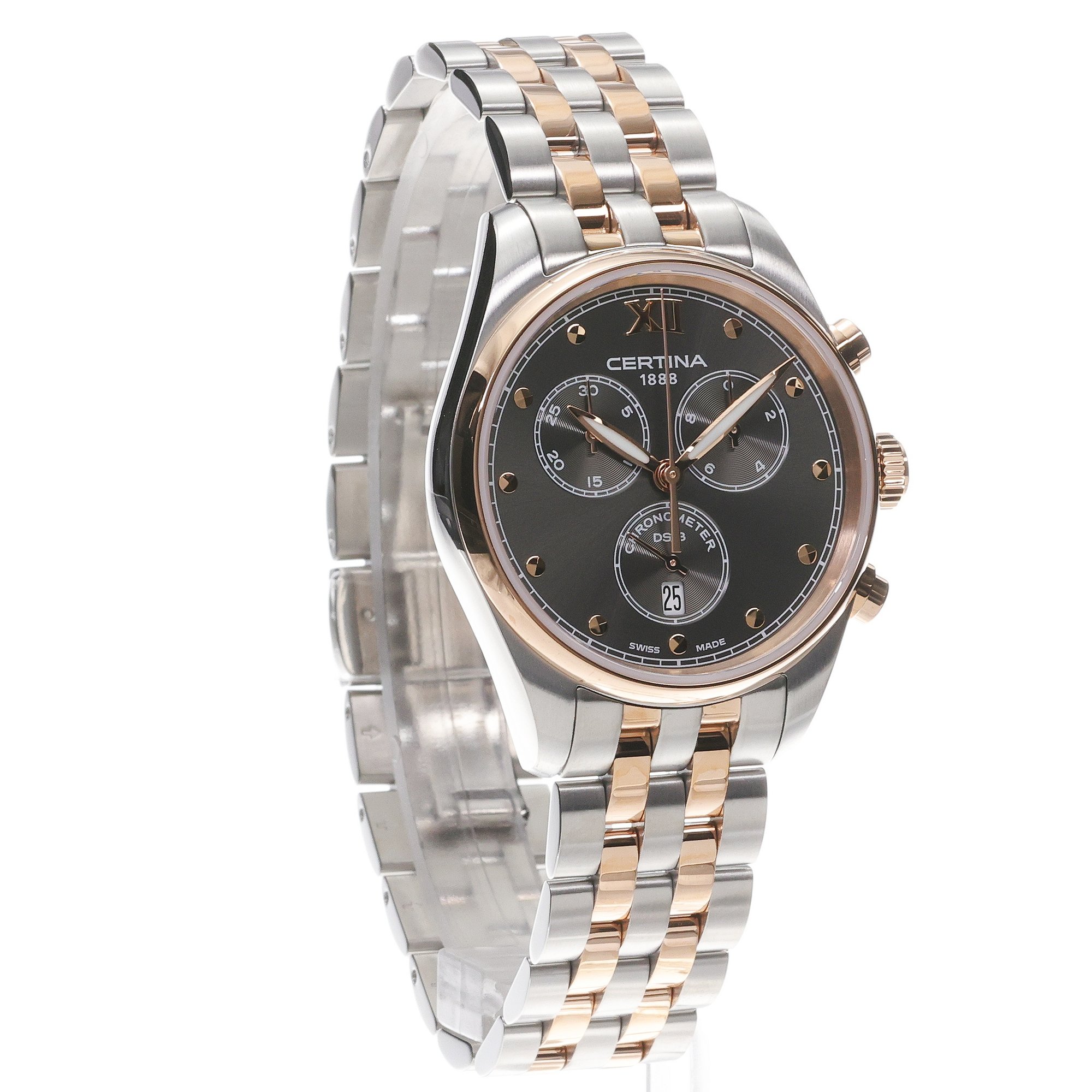 Certina C0332342208800 zegarek damski elegancki DS-8 bransoleta