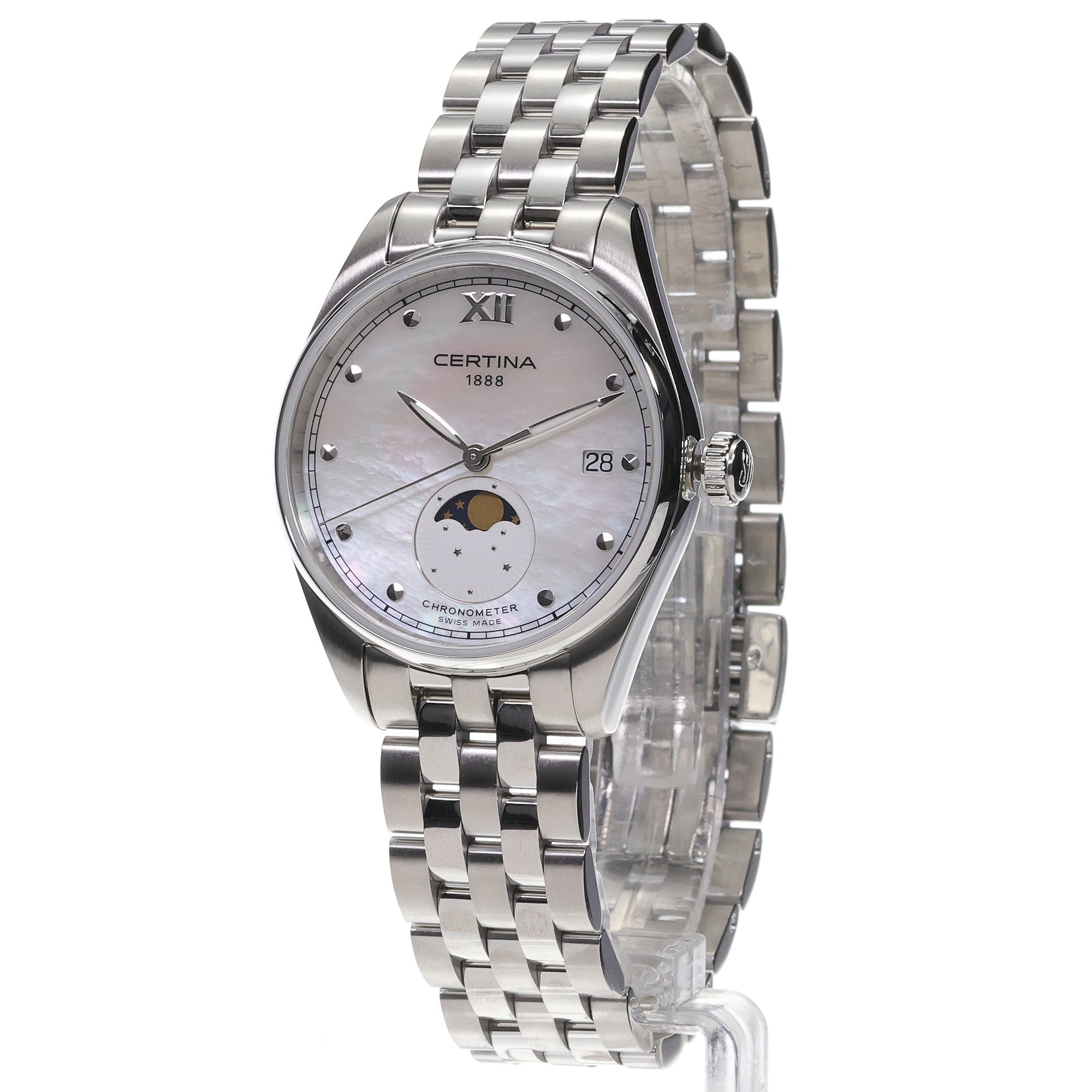 Certina C0332571111800 zegarek damski elegancki DS-8 bransoleta - miniatura 2