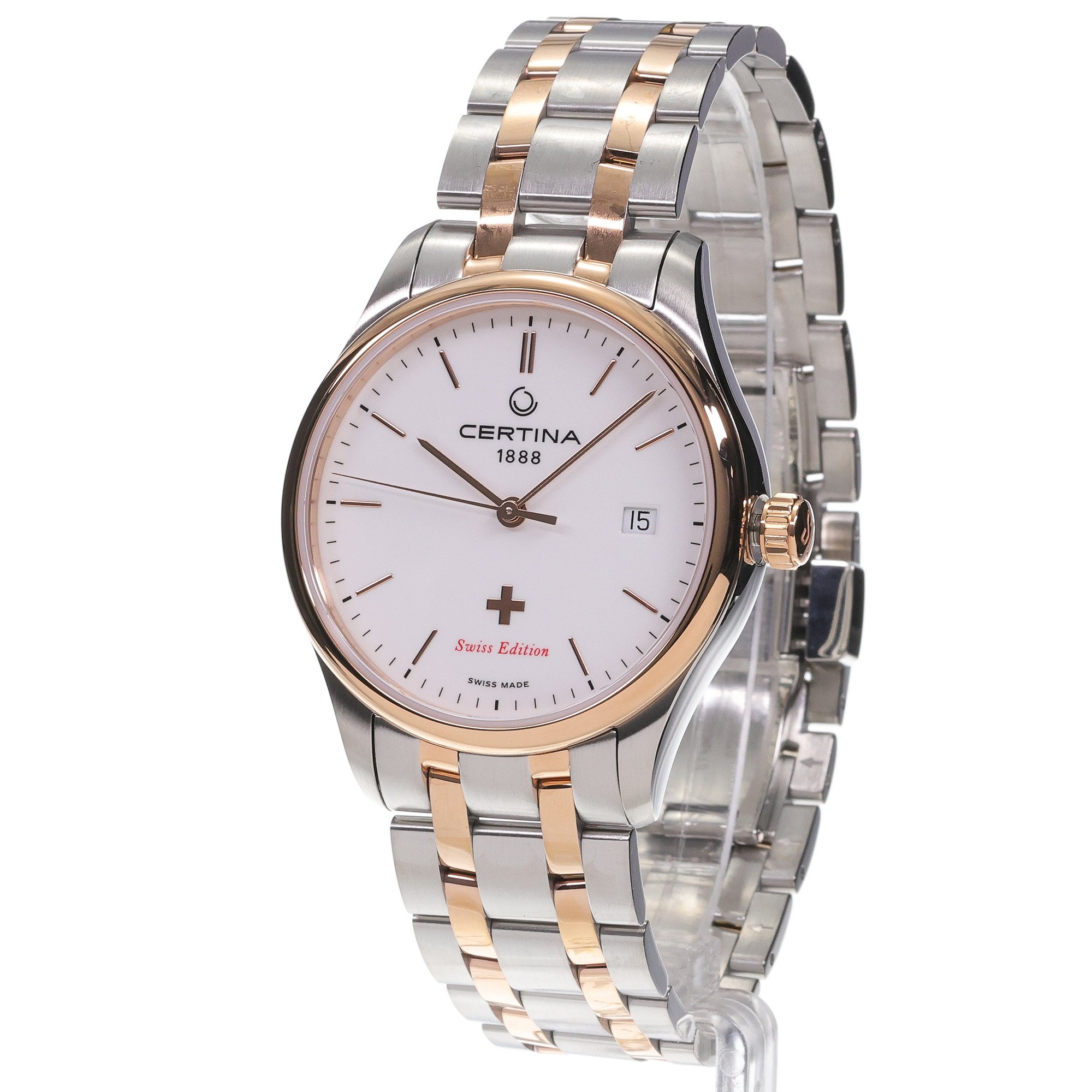 Certina C0334072201100 DS-8 Gent Swiss Edition 39mm zegarek klasyczny DS-8 - miniatura 2