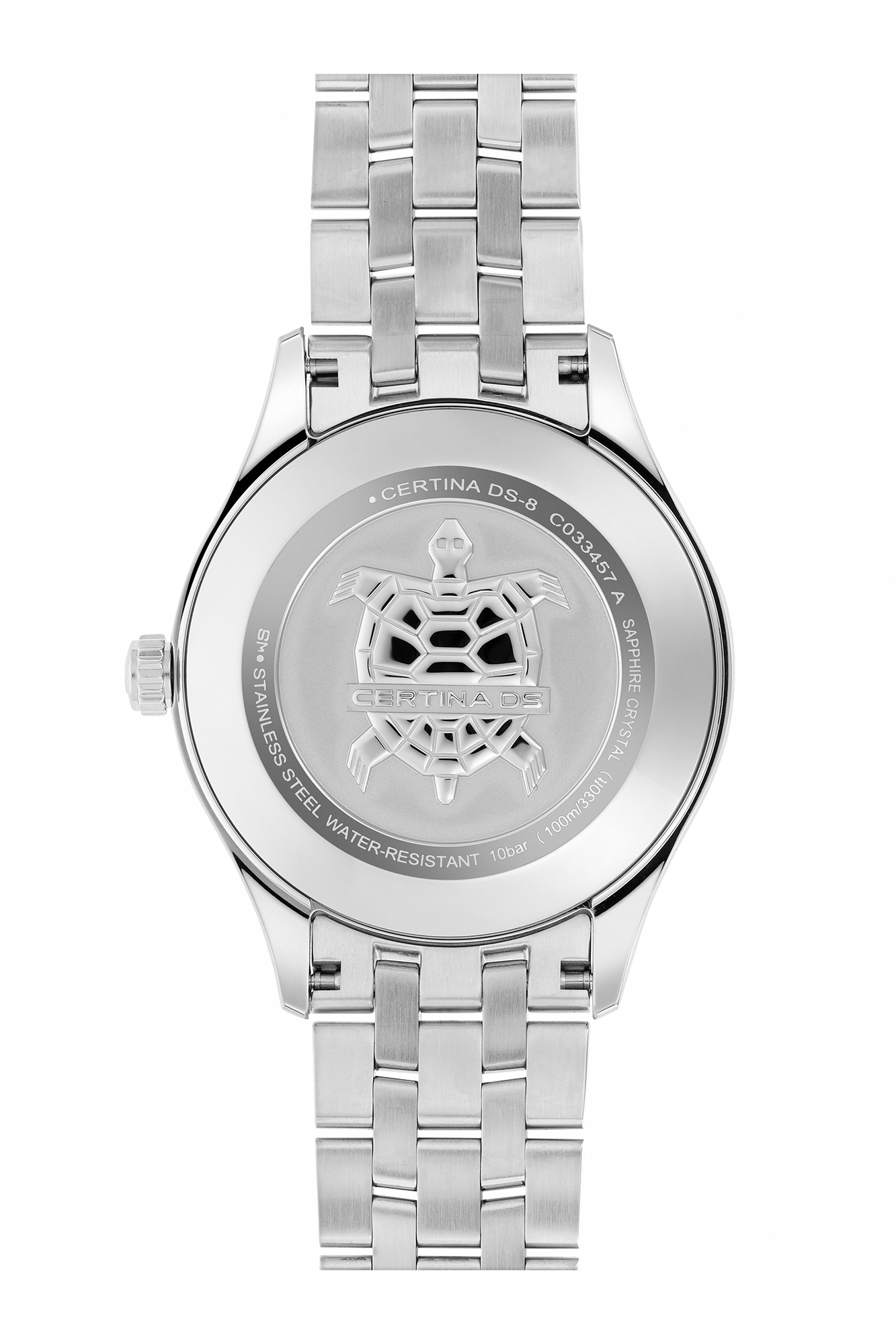 Certina C0334571105100 DS-8 DS-8 Moon Phase zegarek męski klasyczny szafirowe