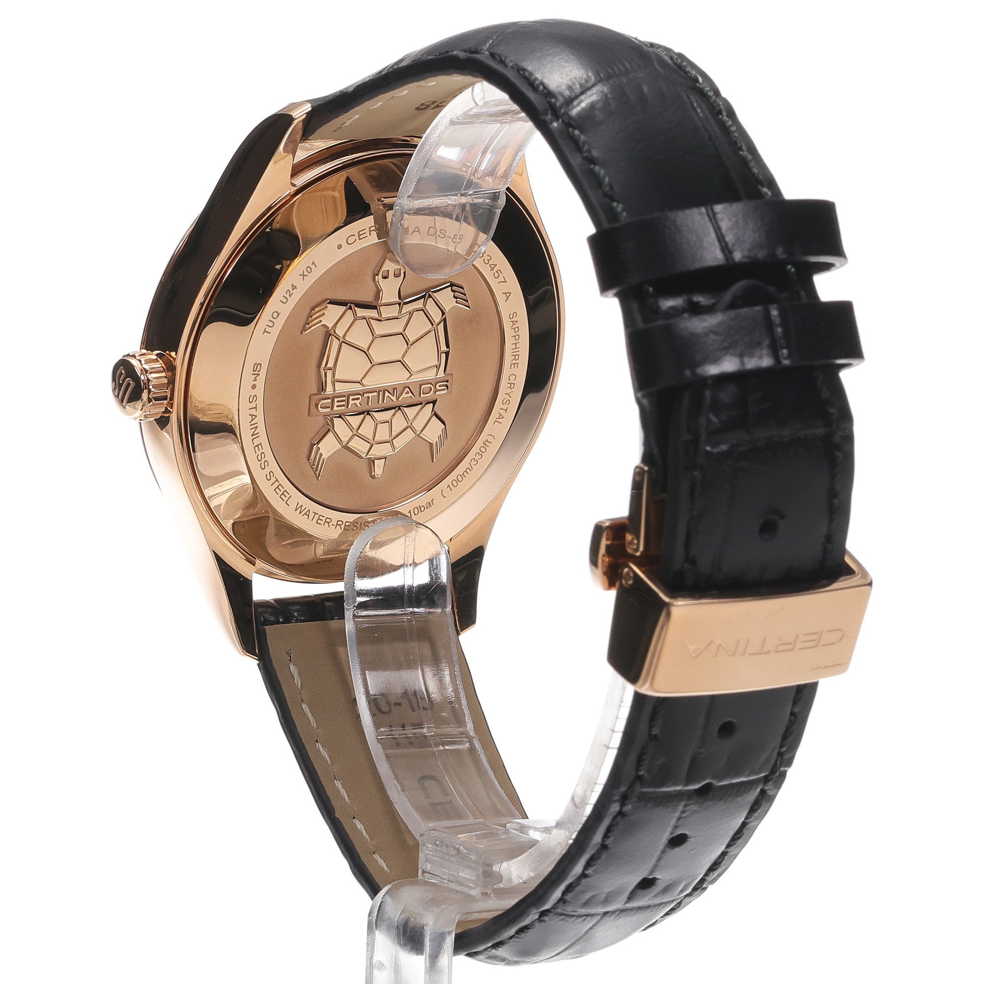 Certina C0334573605100 zegarek męski klasyczny DS-8 pasek - miniatura 4