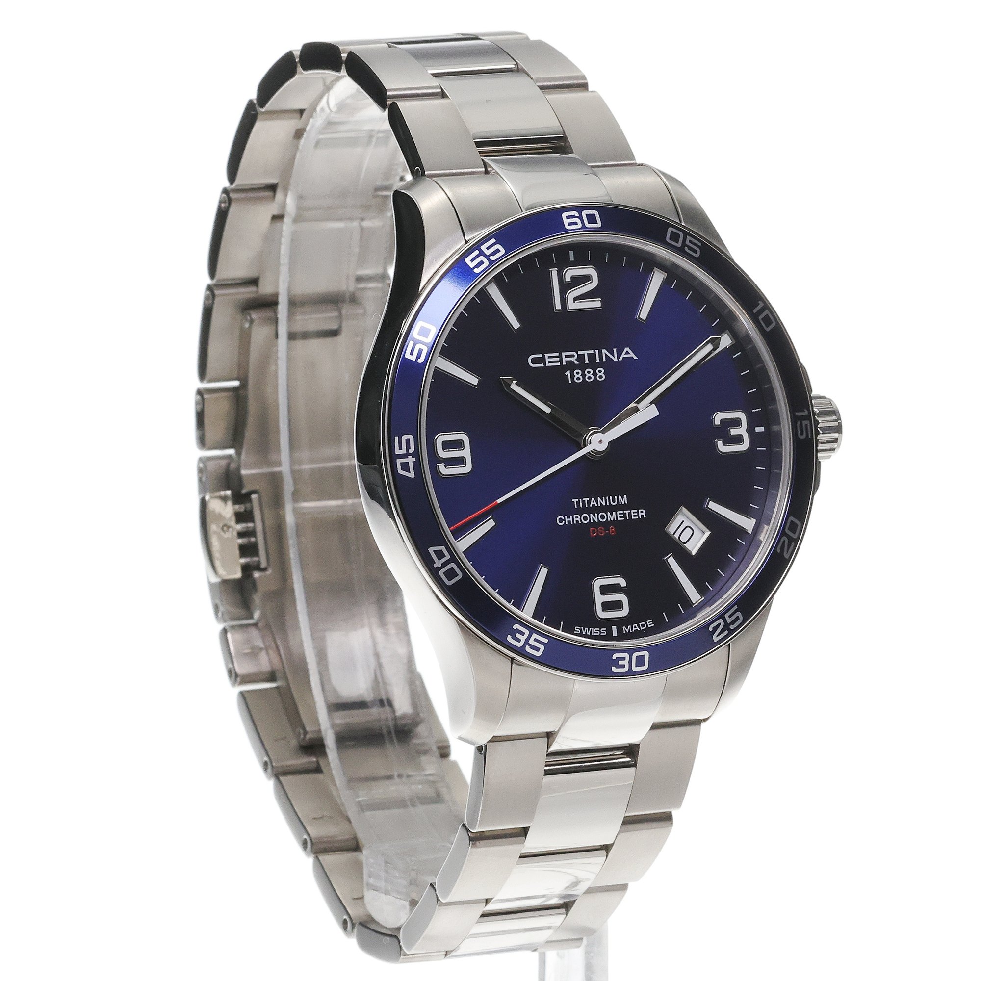 Certina C0338514404700 męski zegarek DS-8 bransoleta