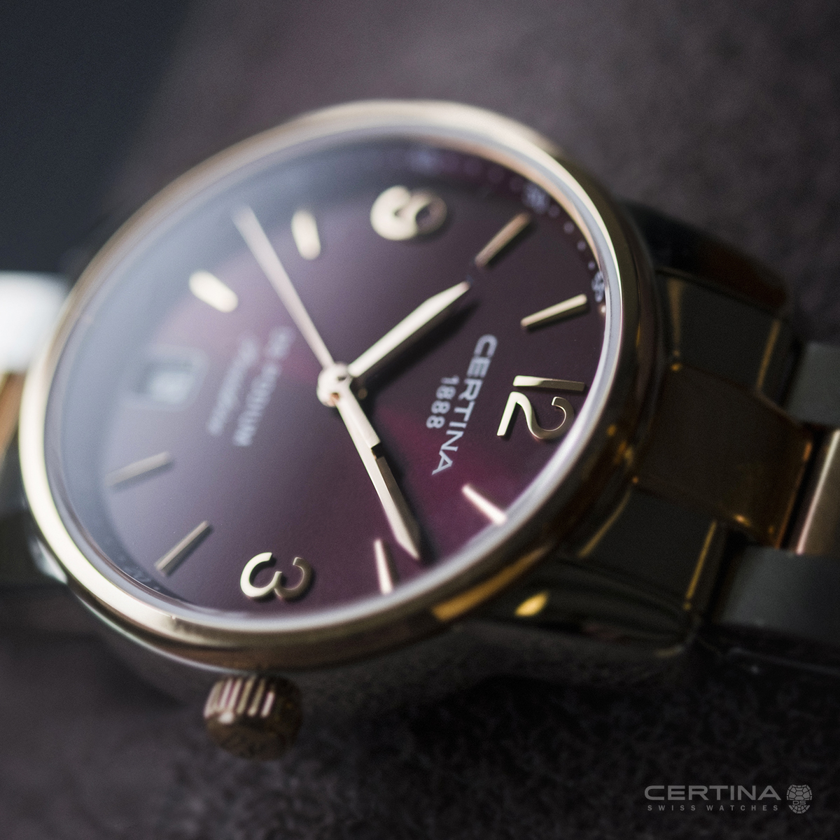 Certina C0342102242700 zegarek srebrny klasyczny DS Podium Lady bransoleta - miniatura 2