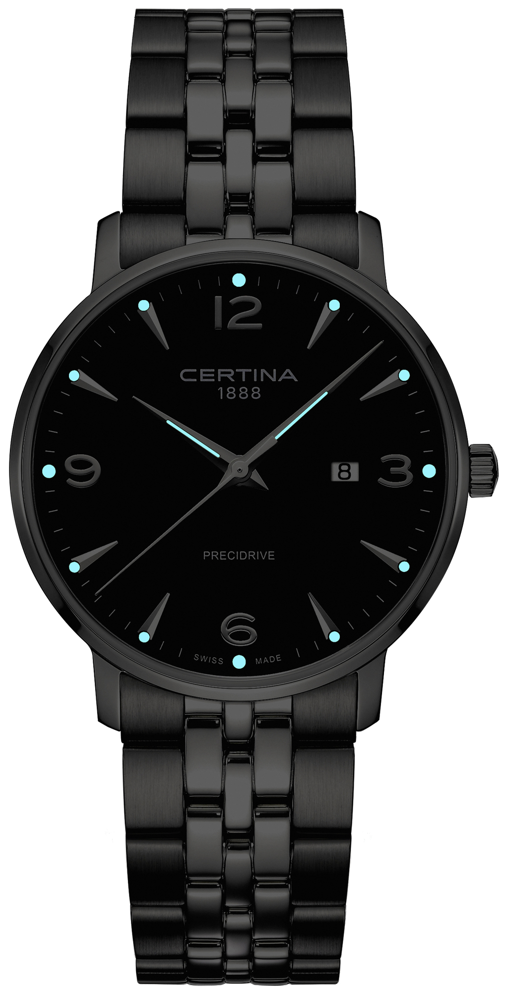 Certina C035.410.11.037.00 DS Caimano zegarek klasyczny DS Caimano - miniatura 5