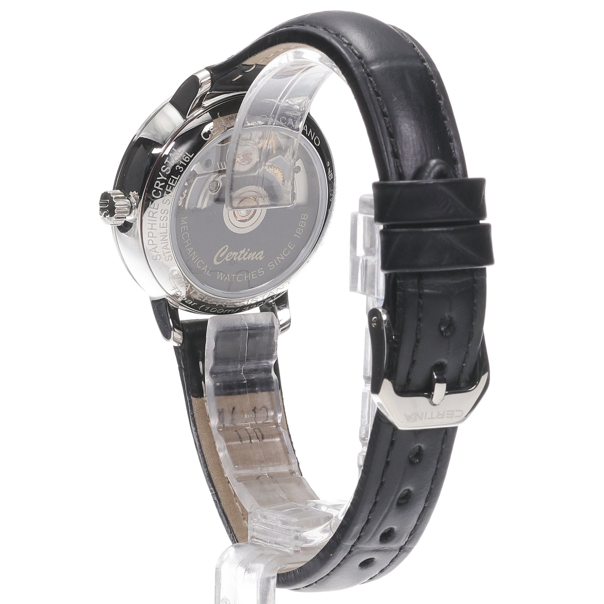 Certina C0352071603700 damski zegarek DS Caimano pasek - miniatura 4