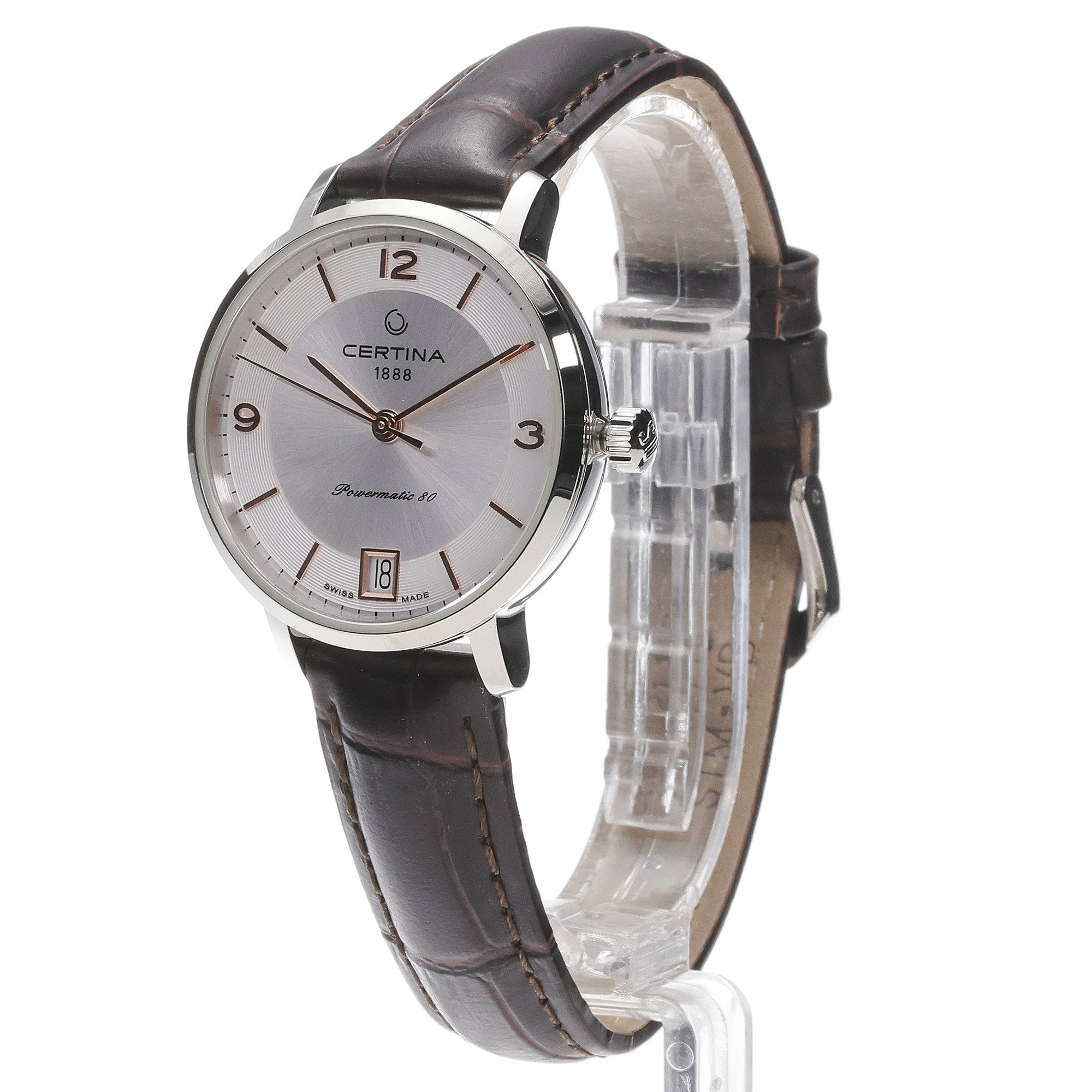 Certina C0352071603701 DS Caimano Lady Powermatic 80 zegarek klasyczny DS Caimano