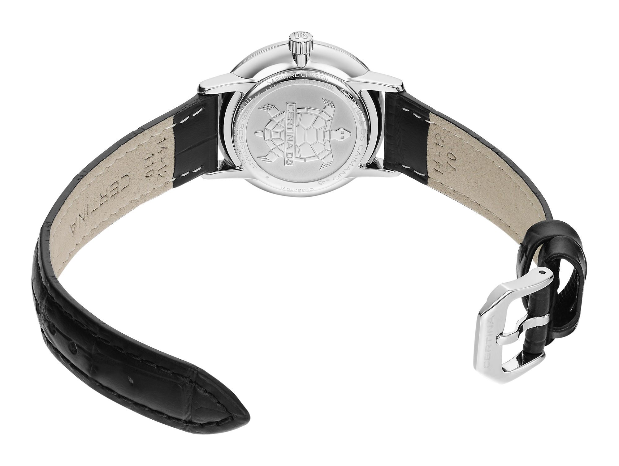 Certina C0352101603700 damski zegarek DS Caimano pasek - miniatura 6