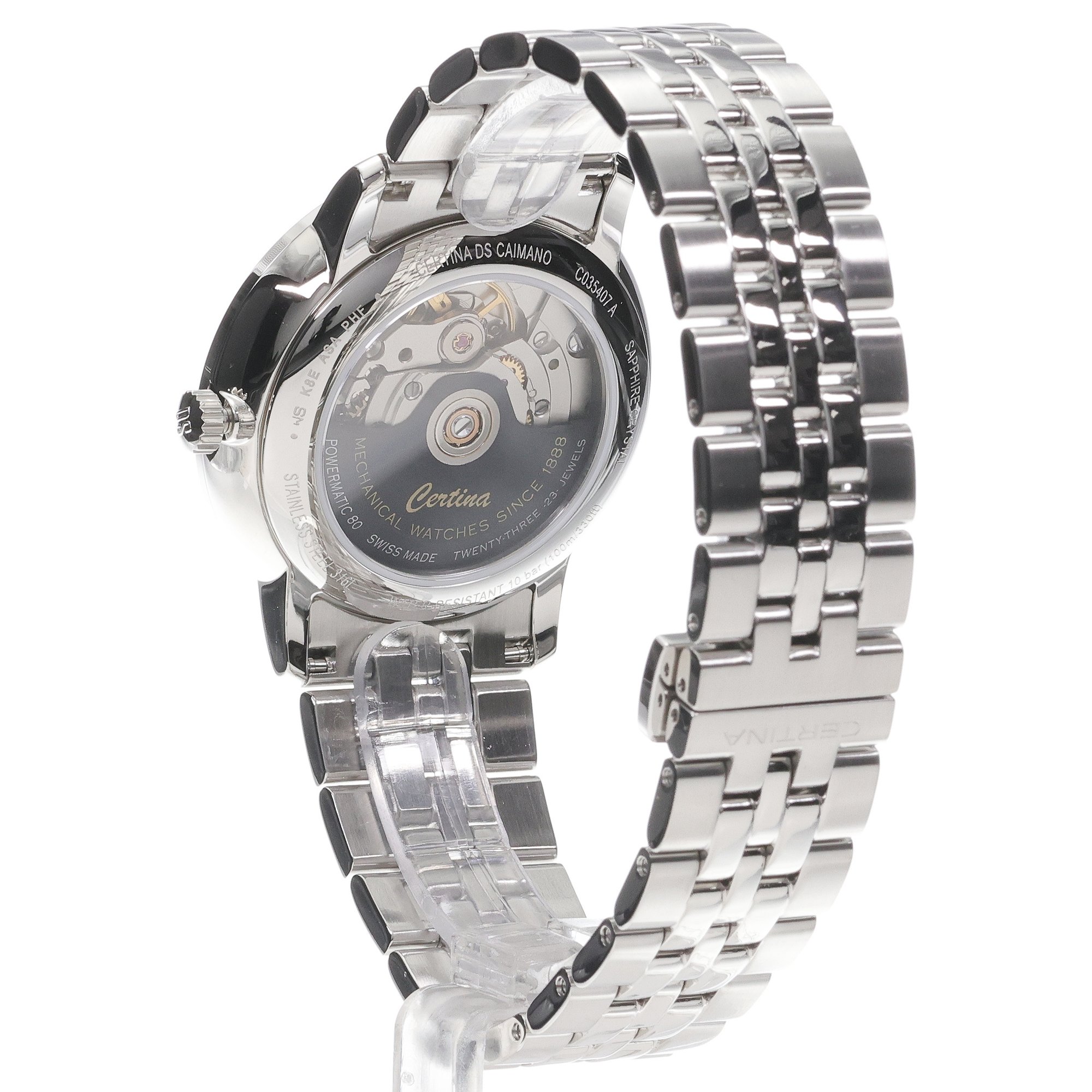 Certina C0354071103700 męski zegarek DS Caimano bransoleta - miniatura 4