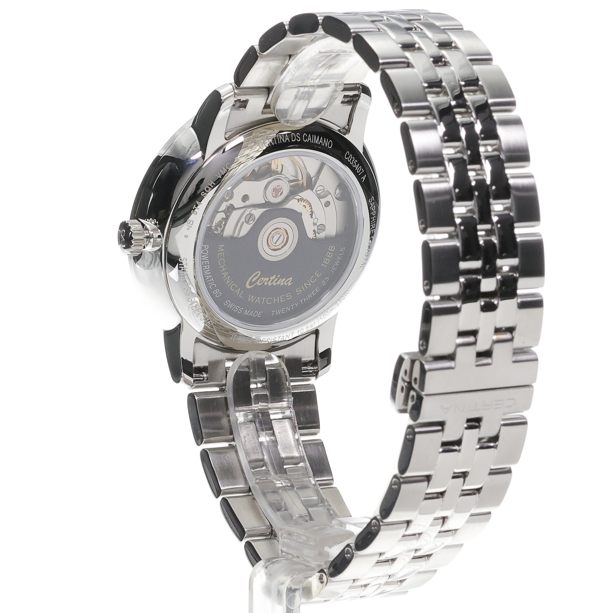 Certina C0354071105700 męski zegarek DS Caimano bransoleta - miniatura 4