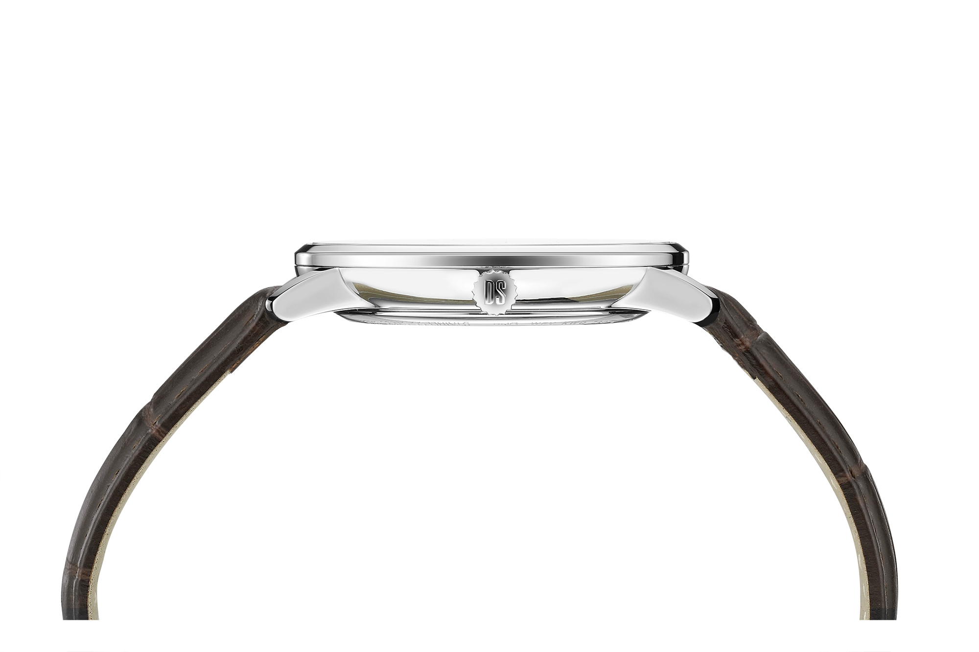 Certina C0354101603701 zegarek srebrny klasyczny DS Caimano pasek - miniatura 9