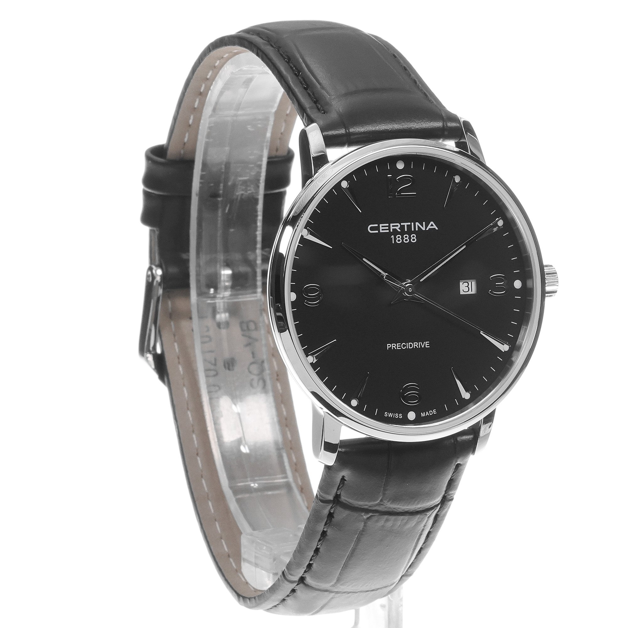 Certina C0354101605700 męski zegarek DS Caimano pasek