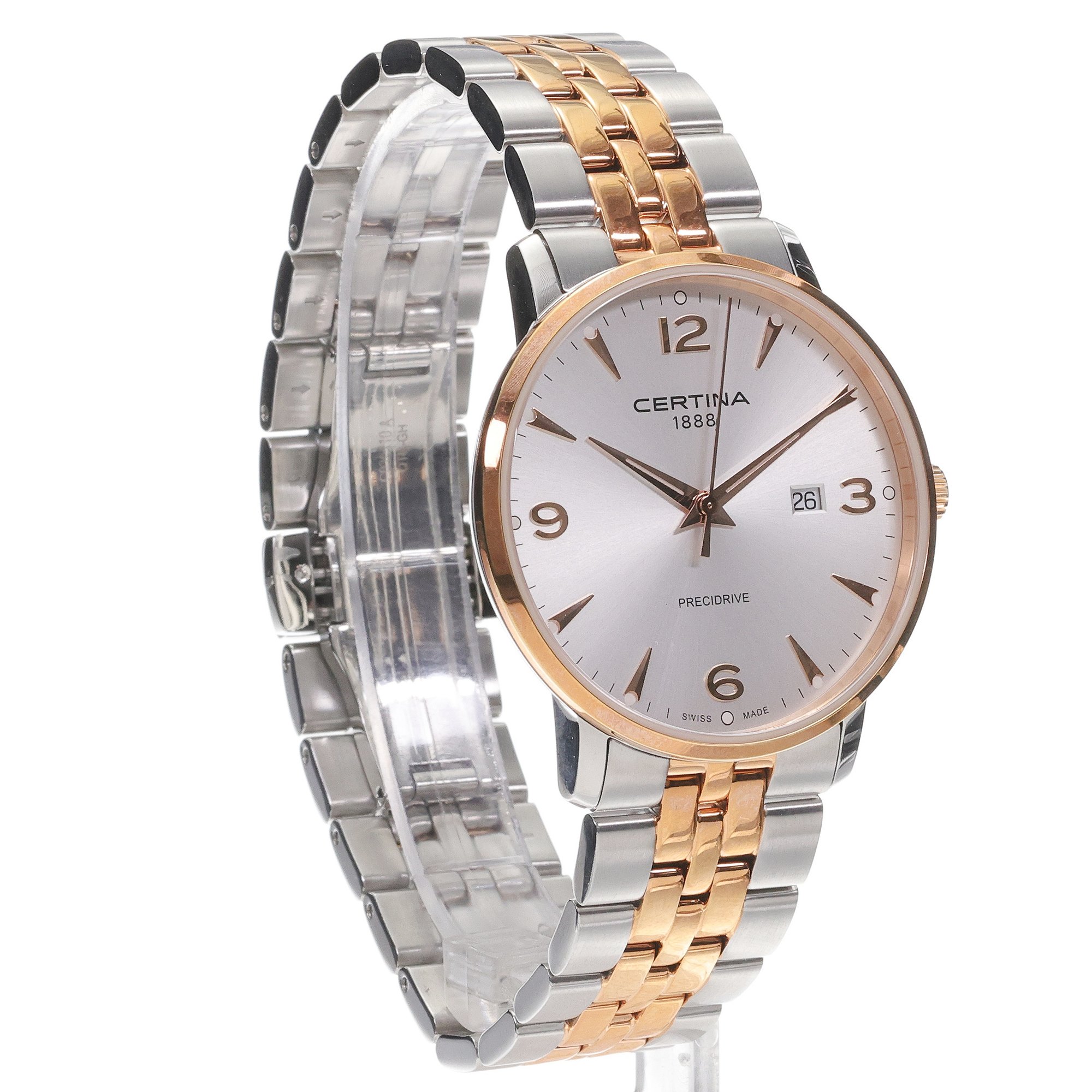 Certina C0354102203701 męski zegarek DS Caimano bransoleta - miniatura 3