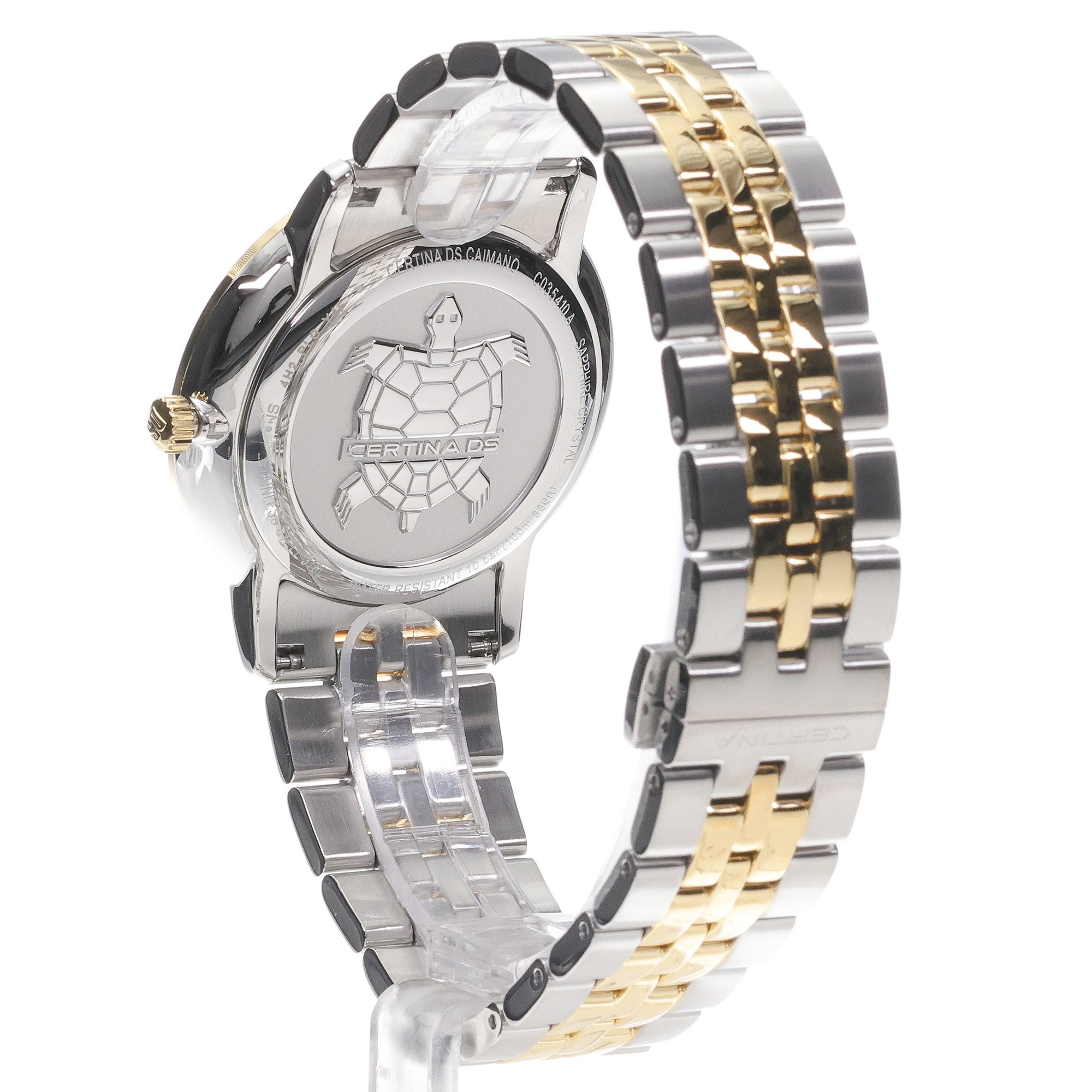 Certina C0354102203702 DS Caimano 39mm zegarek elegancki DS Caimano