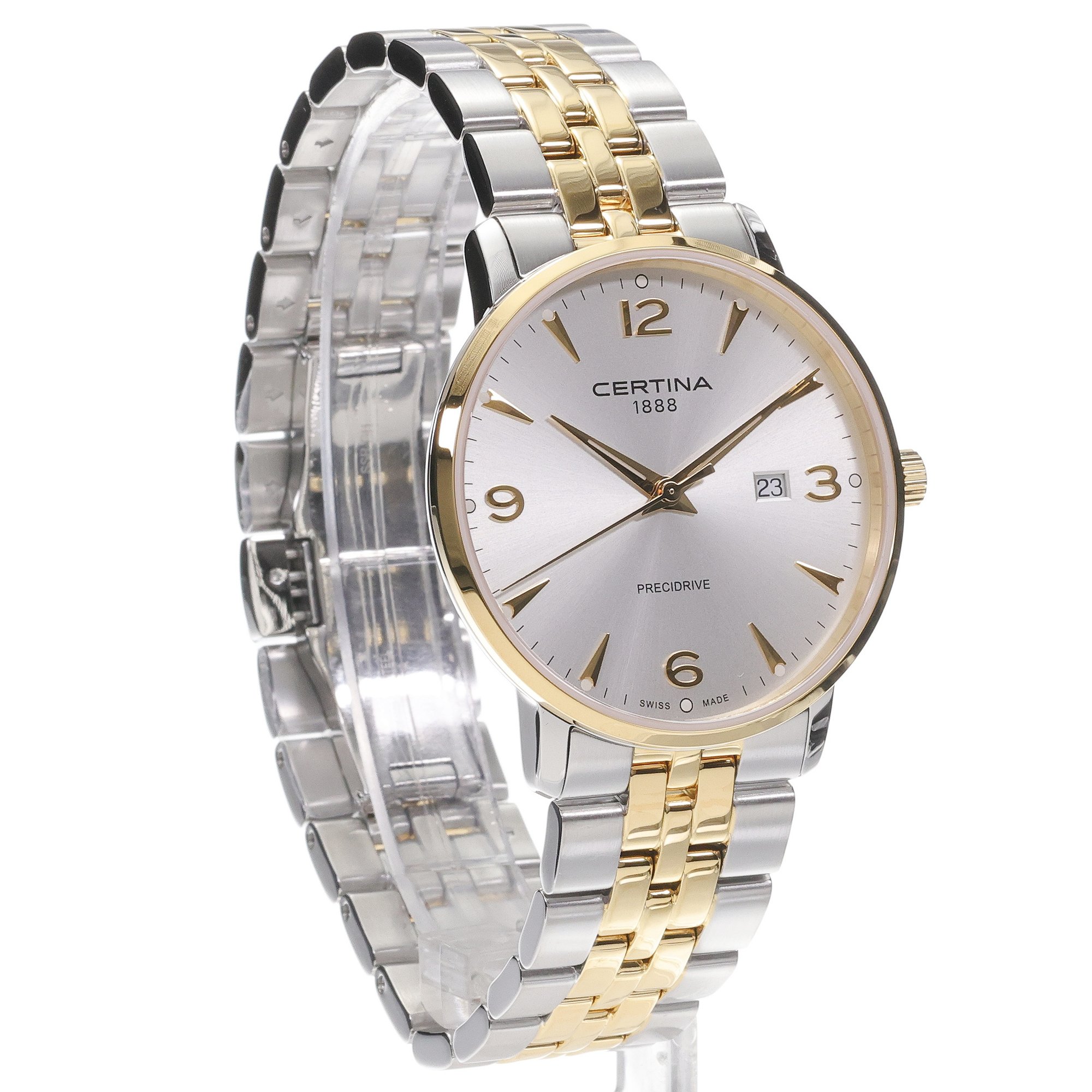 Certina C0354102203702 męski zegarek DS Caimano bransoleta