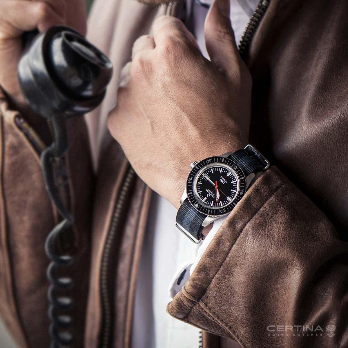 Certina C0364071605000 zegarek SWISS MADE - szwajcarskie DS PH200M