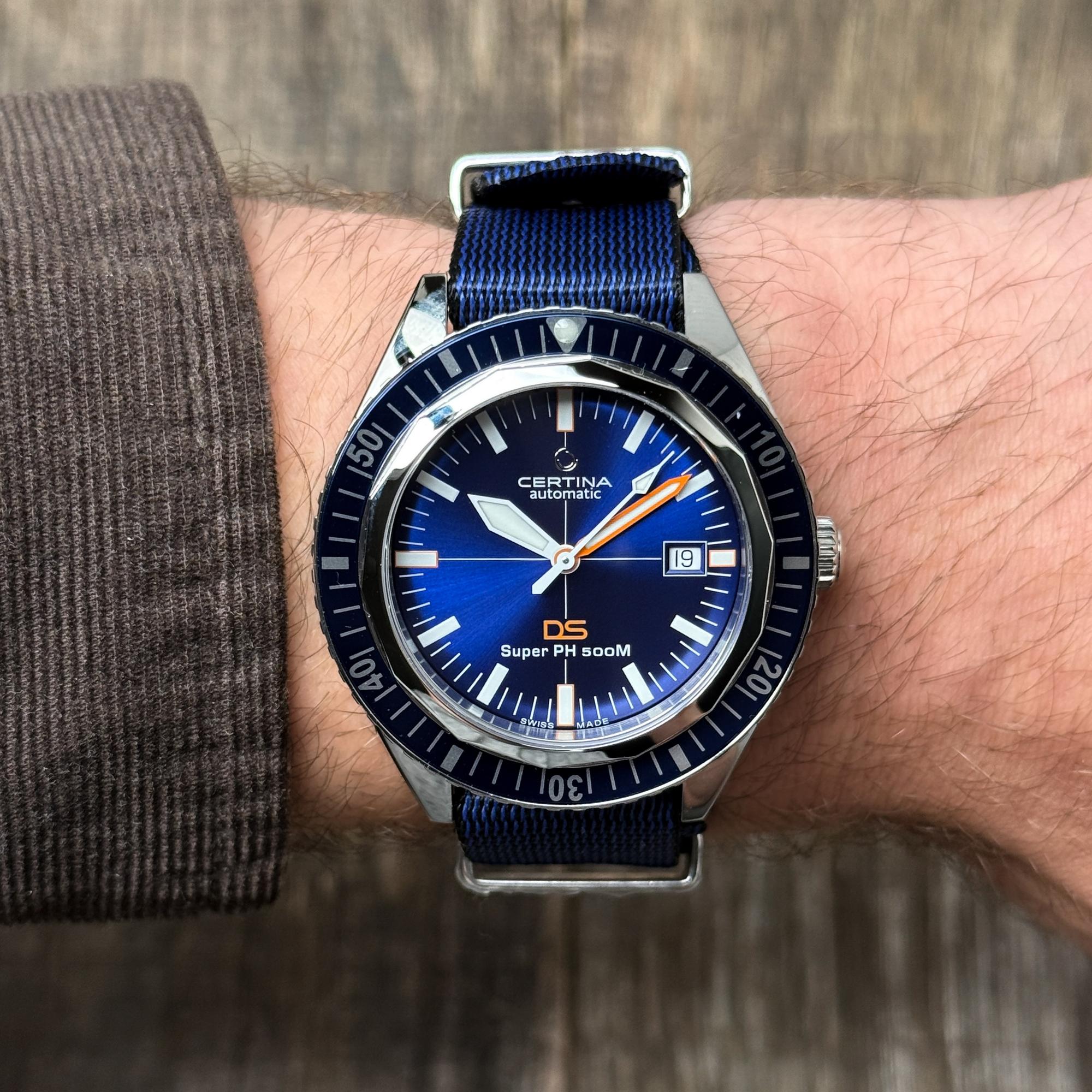 Certina C0374071804010 DS PH DS PH500M Sea Turtle Conservancy 43mm pasek - miniatura 16