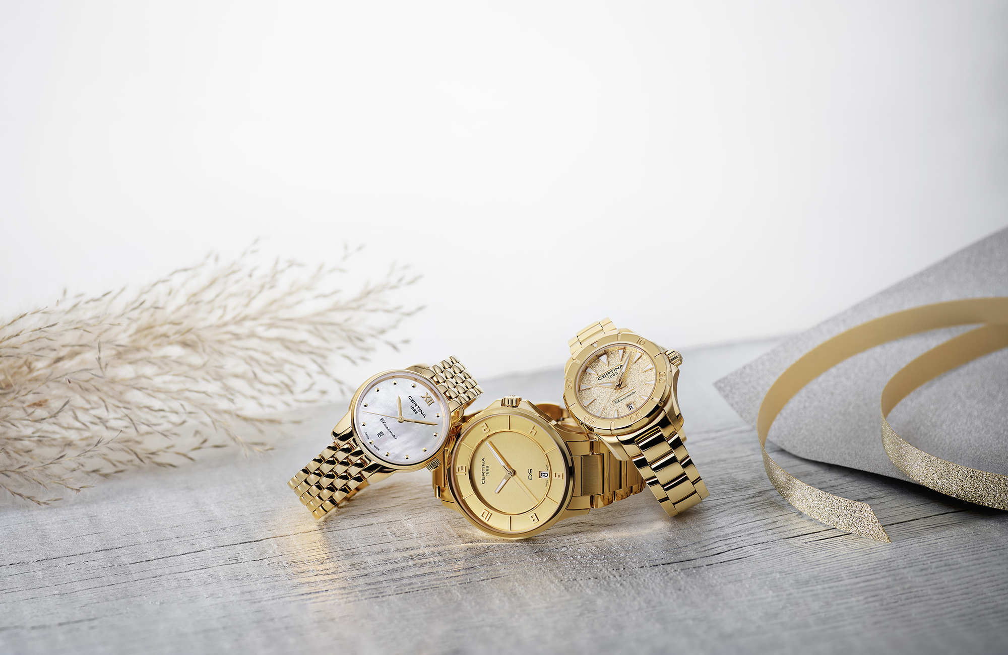 Certina C0392513336700 DS-6 DS-6 Lady Chronometer zegarek damski klasyczny szafirowe - miniatura 13