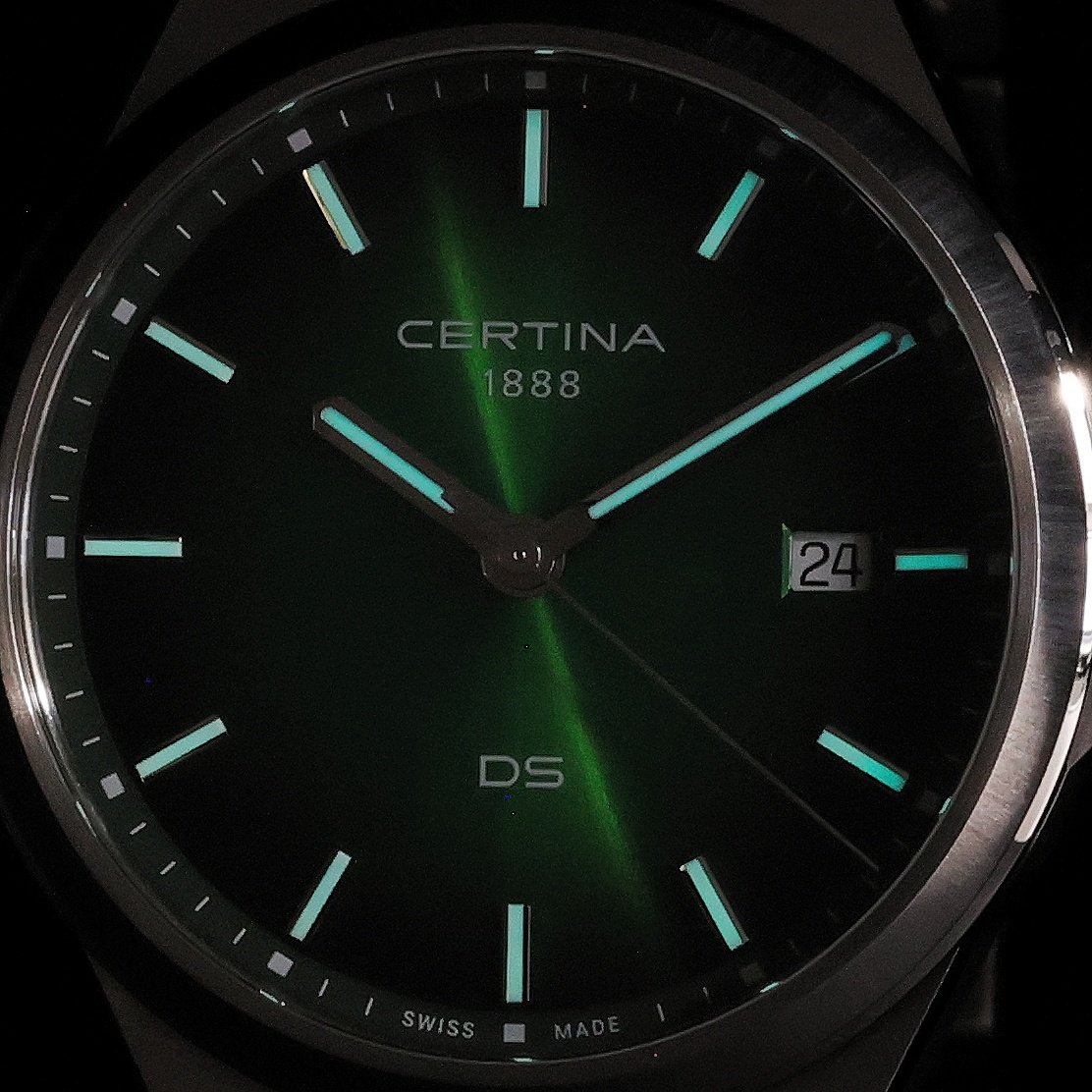 Certina C0434101109100 DS-7 zegarek męski klasyczny szafirowe