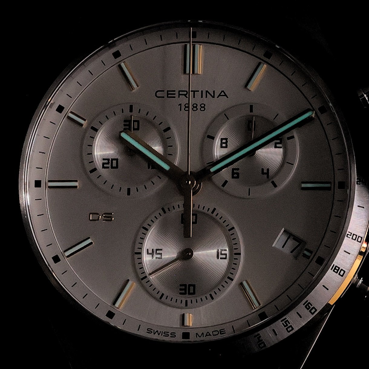 Certina C0434172203100 zegarek męski sportowy DS-7 bransoleta