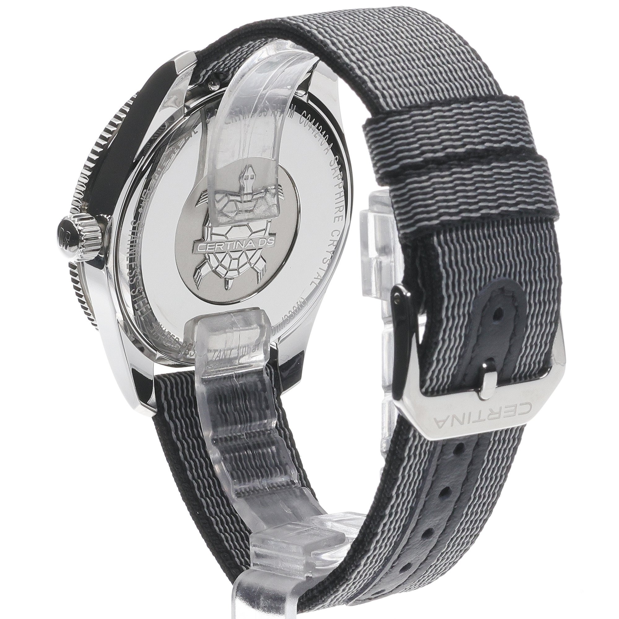 Certina C0442101805100 DS PH100M Lady DS PH sportowy zegarek srebrny - miniatura 4