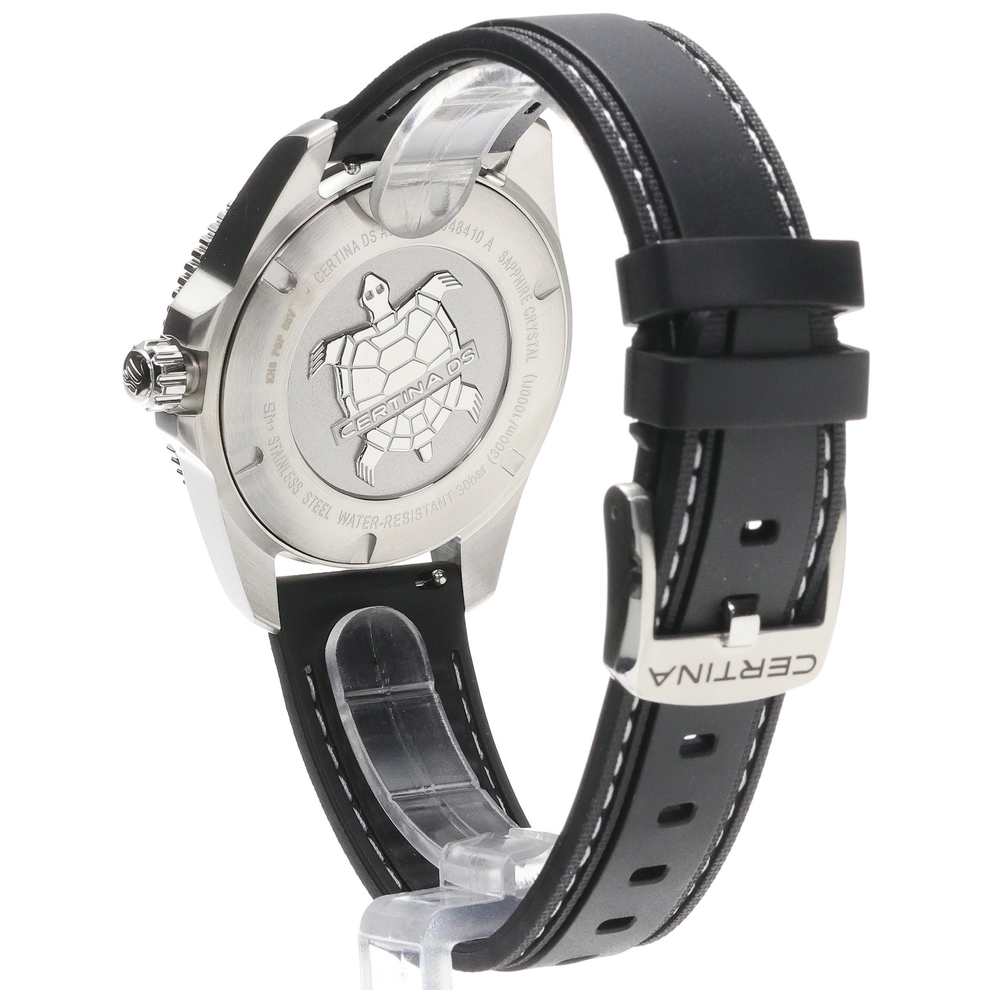 Certina C0484101705100 DS Action DS Action 40mm zegarek męski sportowy szafirowe - miniatura 4