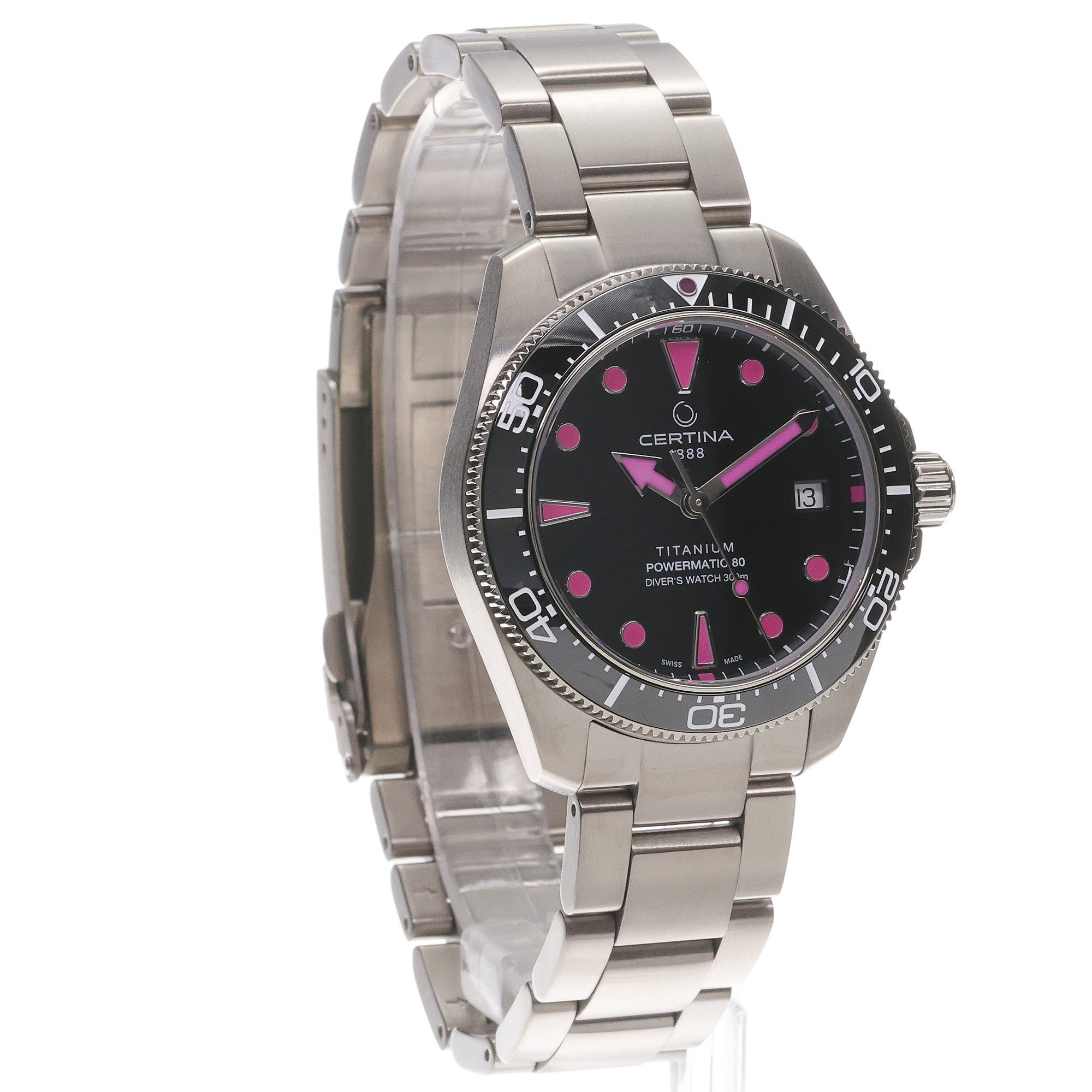 Certina C0488074405101 zegarek męski klasyczny DS Action bransoleta
