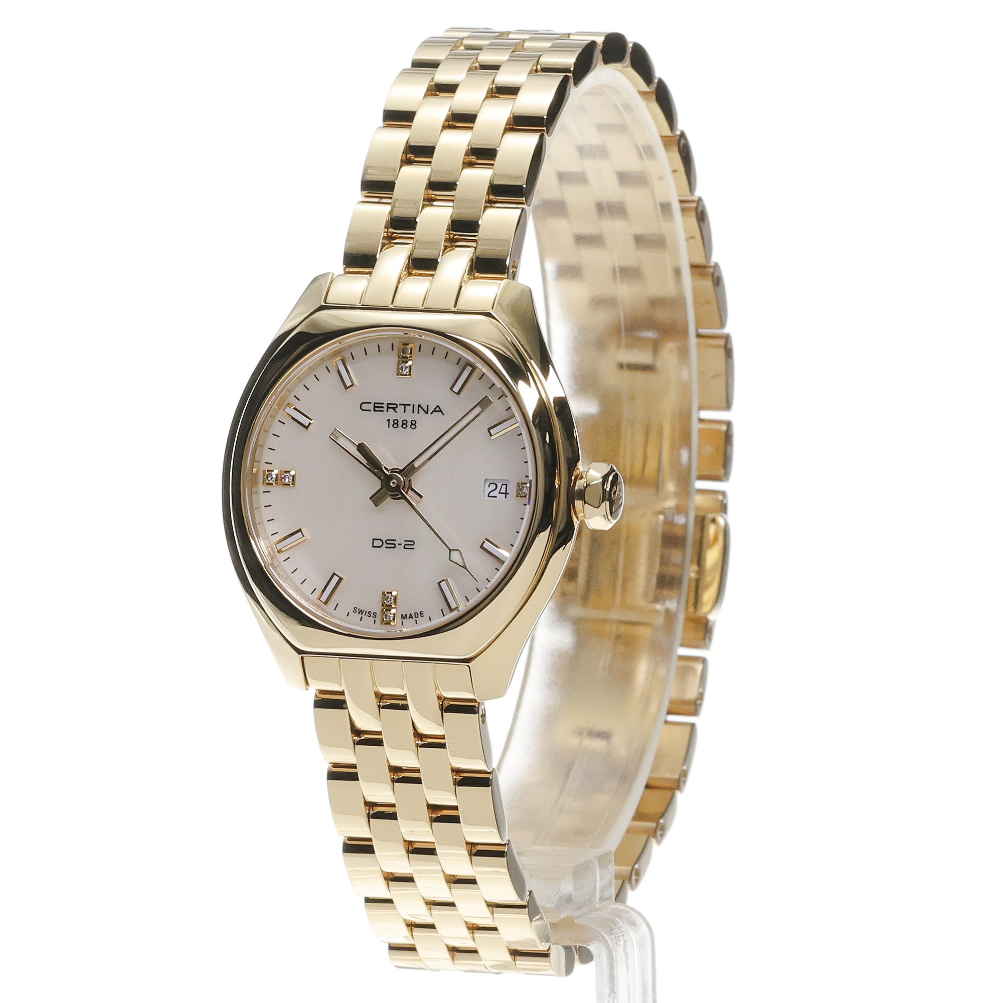 Certina C0492103311600 DS-2 DS-2 Lady zegarek damski klasyczny szafirowe - miniatura 2