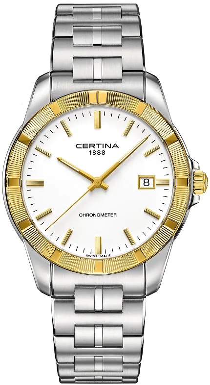 Certina C9024514101100 DS Jubile DS JUBILE CHRONOMETER 18K GOLD - zdjęcie 1