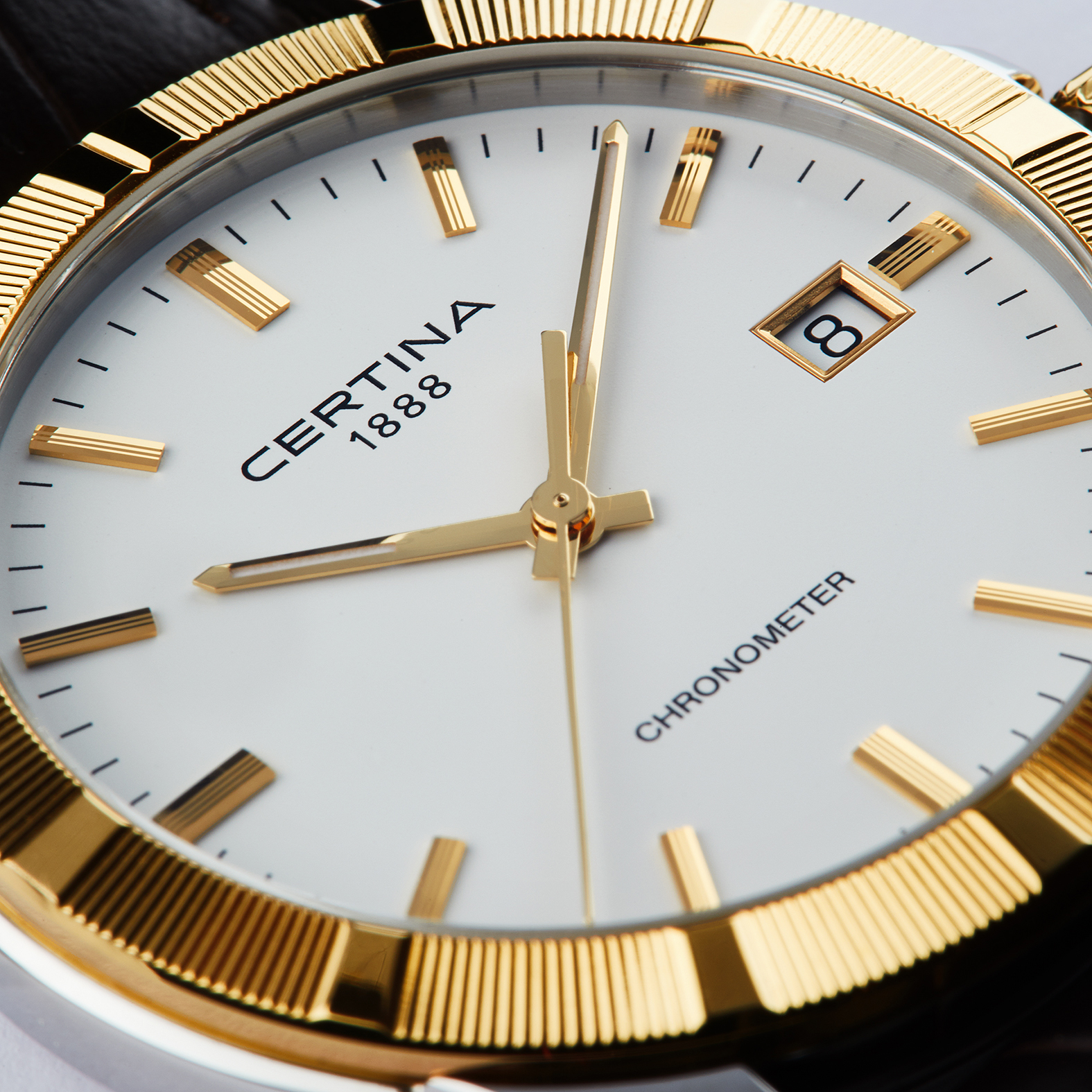 Certina C9024514601100 DS JUBILE CHRONOMETER 18K GOLD zegarek klasyczny DS Jubile