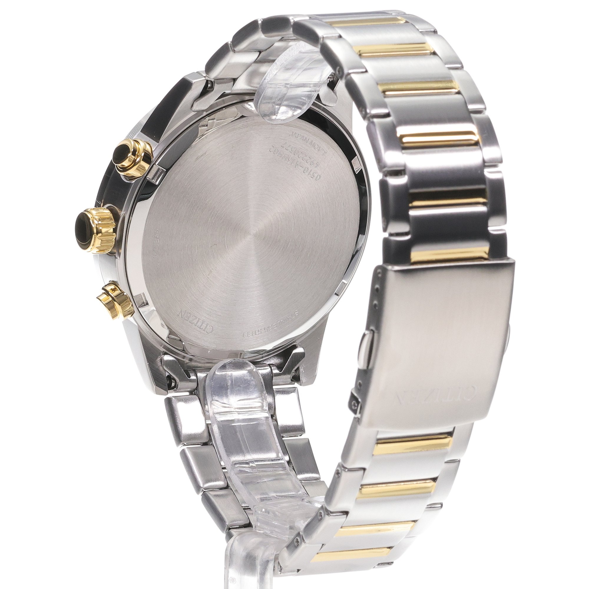 Citizen AN3686-53A zegarek srebrny sportowy Chrono bransoleta - miniatura 4