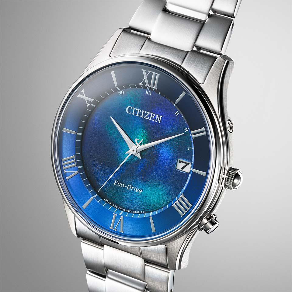 Citizen AS1060-54M Eco-Drive Unite with Blue zegarek Ecodrive - miniatura 4