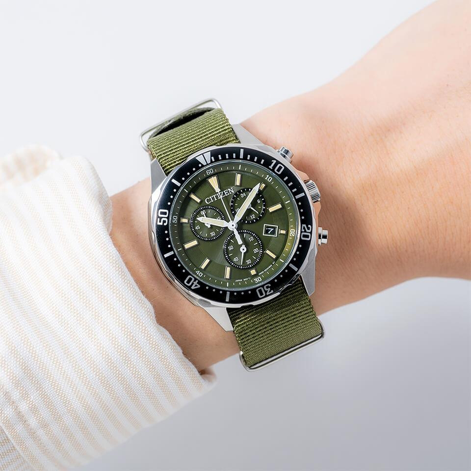 Citizen AT2500-19W zegarek sportowy Chrono - miniatura 5