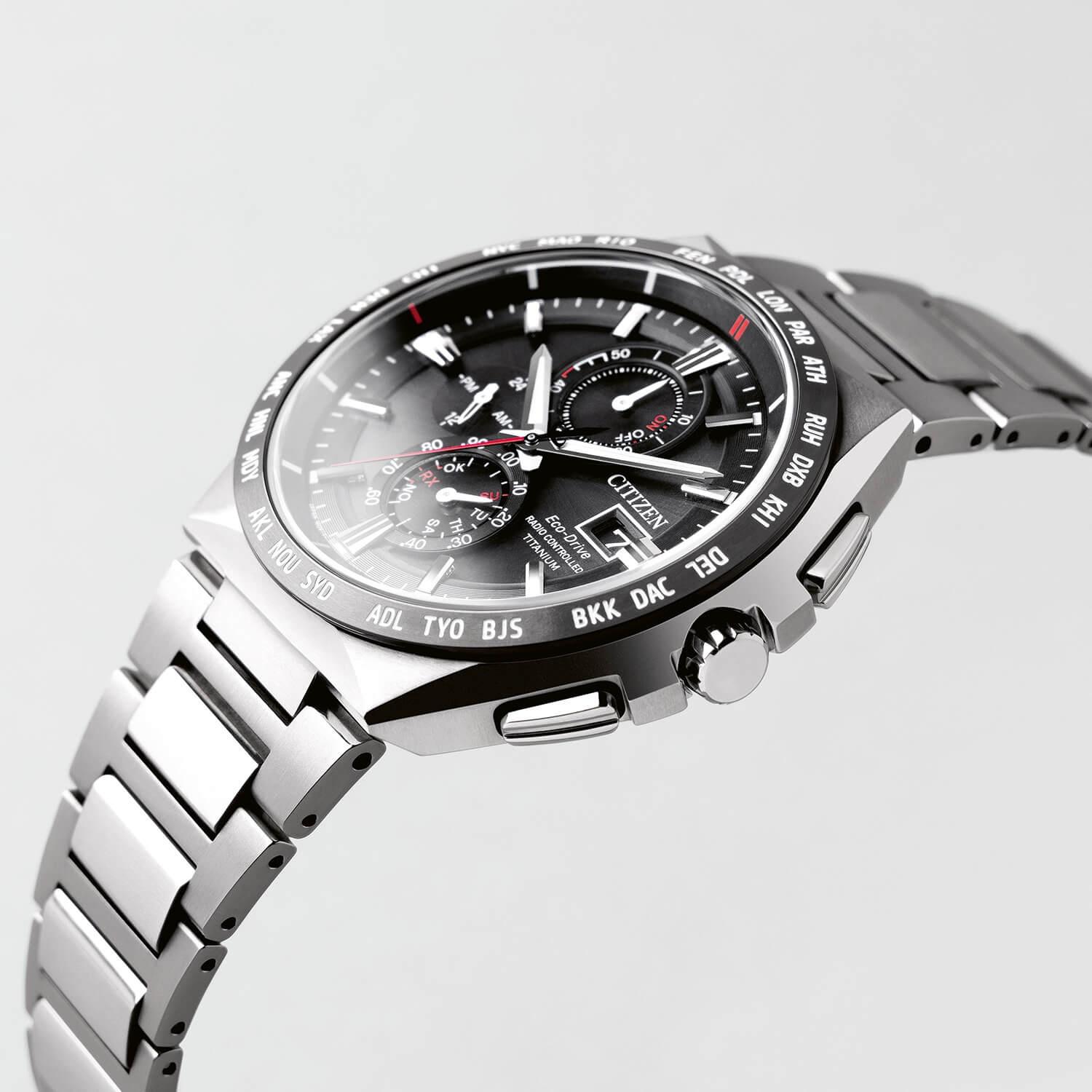 Citizen AT8234-85E TITANIUM ECO-DRIVE zegarek klasyczny Titanium - miniatura 4