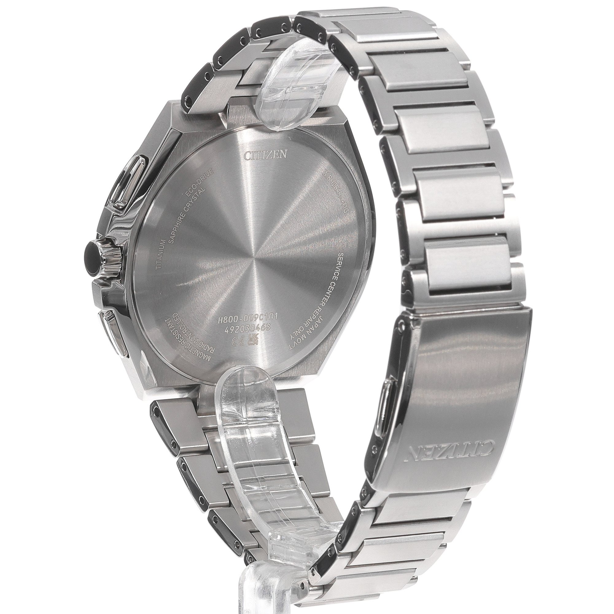 Citizen AT8238-84A zegarek srebrny klasyczny Titanium bransoleta - miniatura 4
