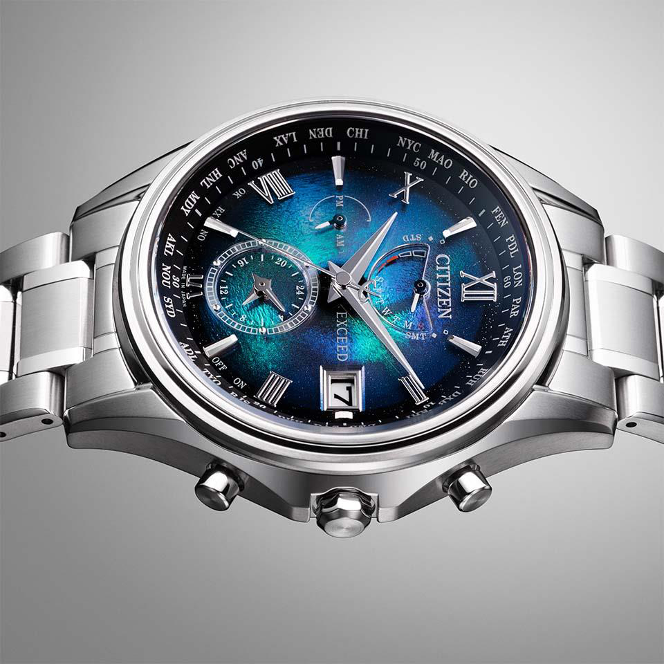 Citizen AT9130-77L Exceed Unite with Blue zegarek klasyczny Exceed - miniatura 4
