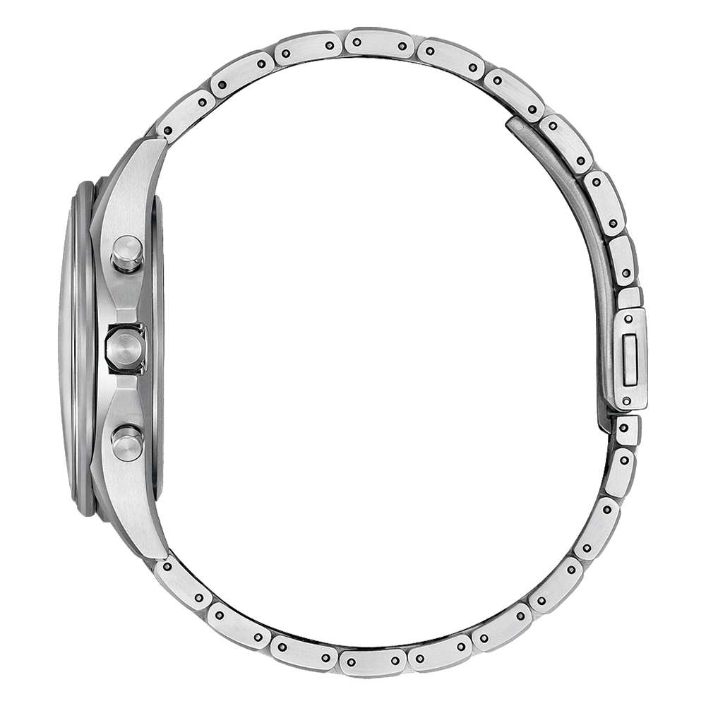 Citizen AT9130-77L zegarek srebrny klasyczny Exceed bransoleta - miniatura 2