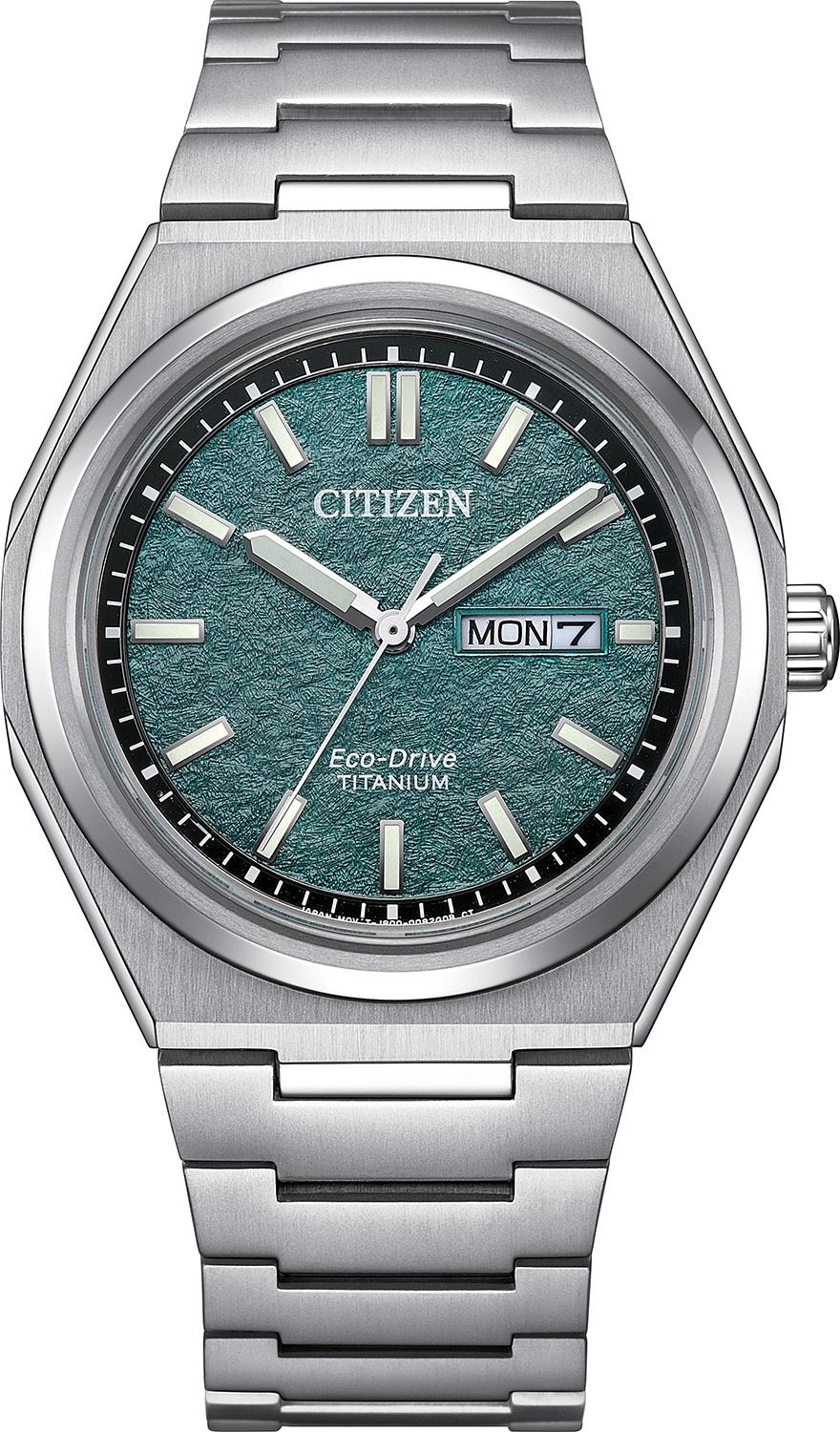 Super Titanium Eco-Drive Citizen AW0130-85XE 