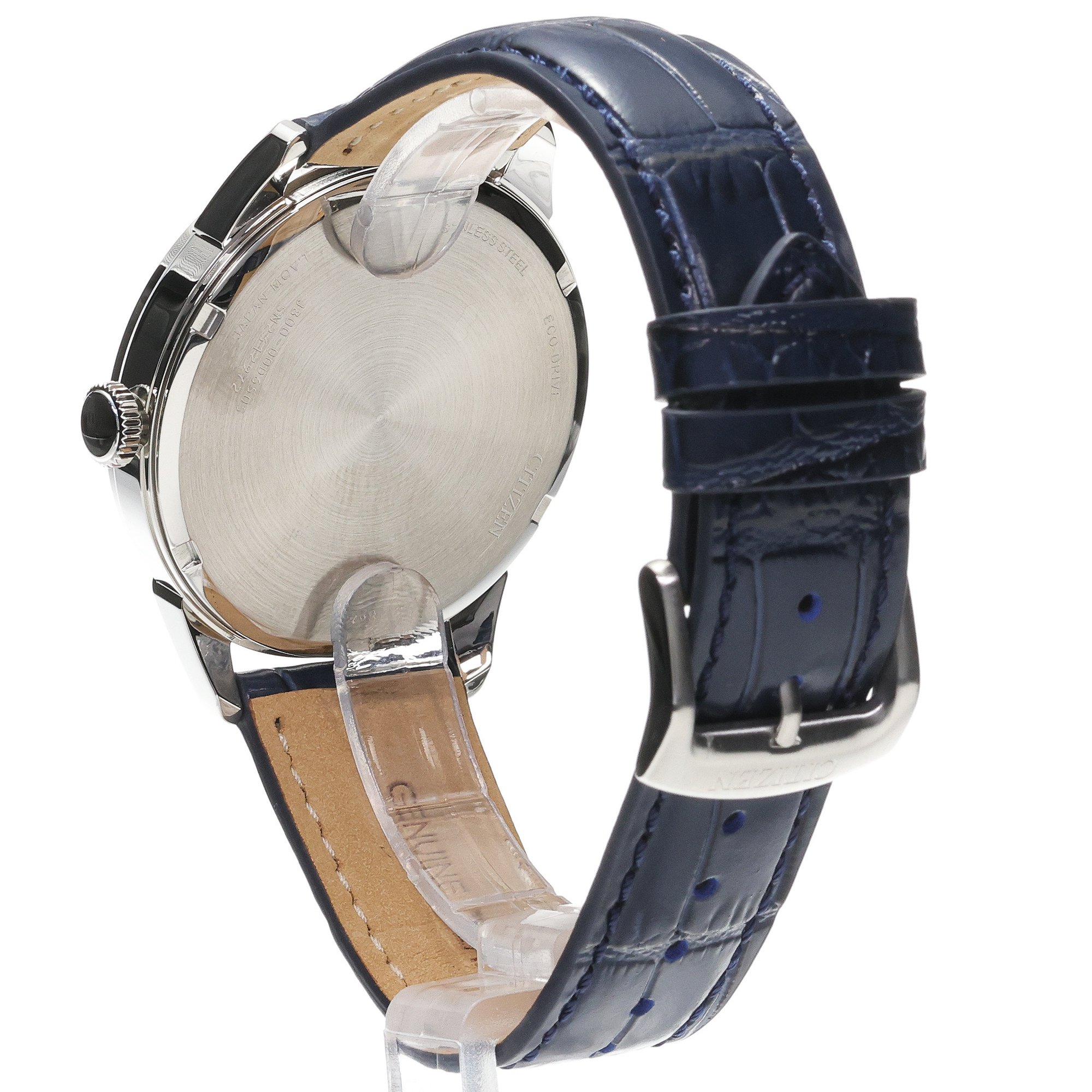Citizen AW0151-00LC zegarek srebrny klasyczny Elegance pasek