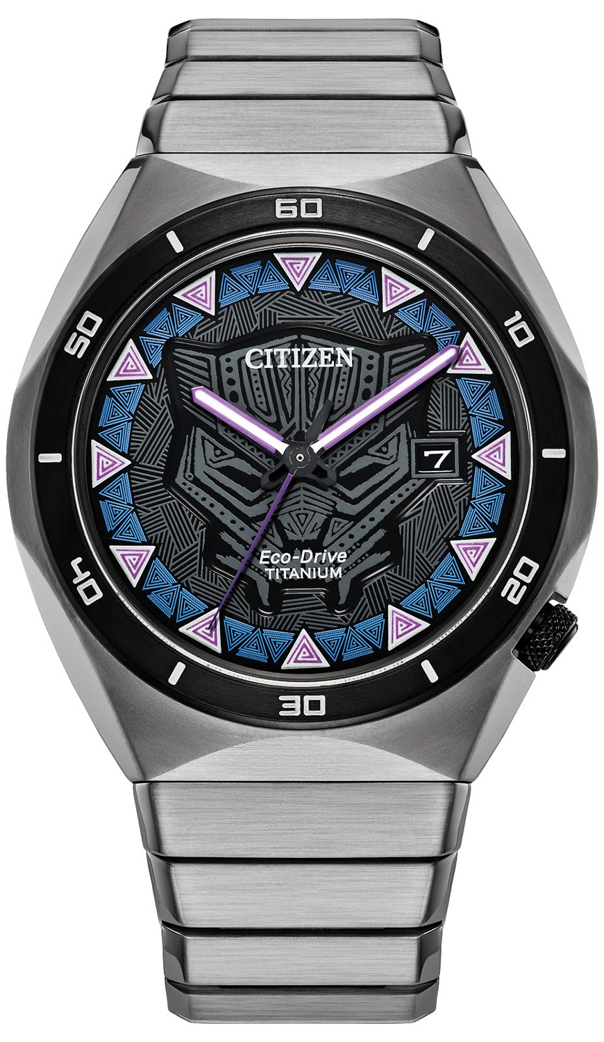 Citizen MARVEL BLACK PANTER AW1668-50W